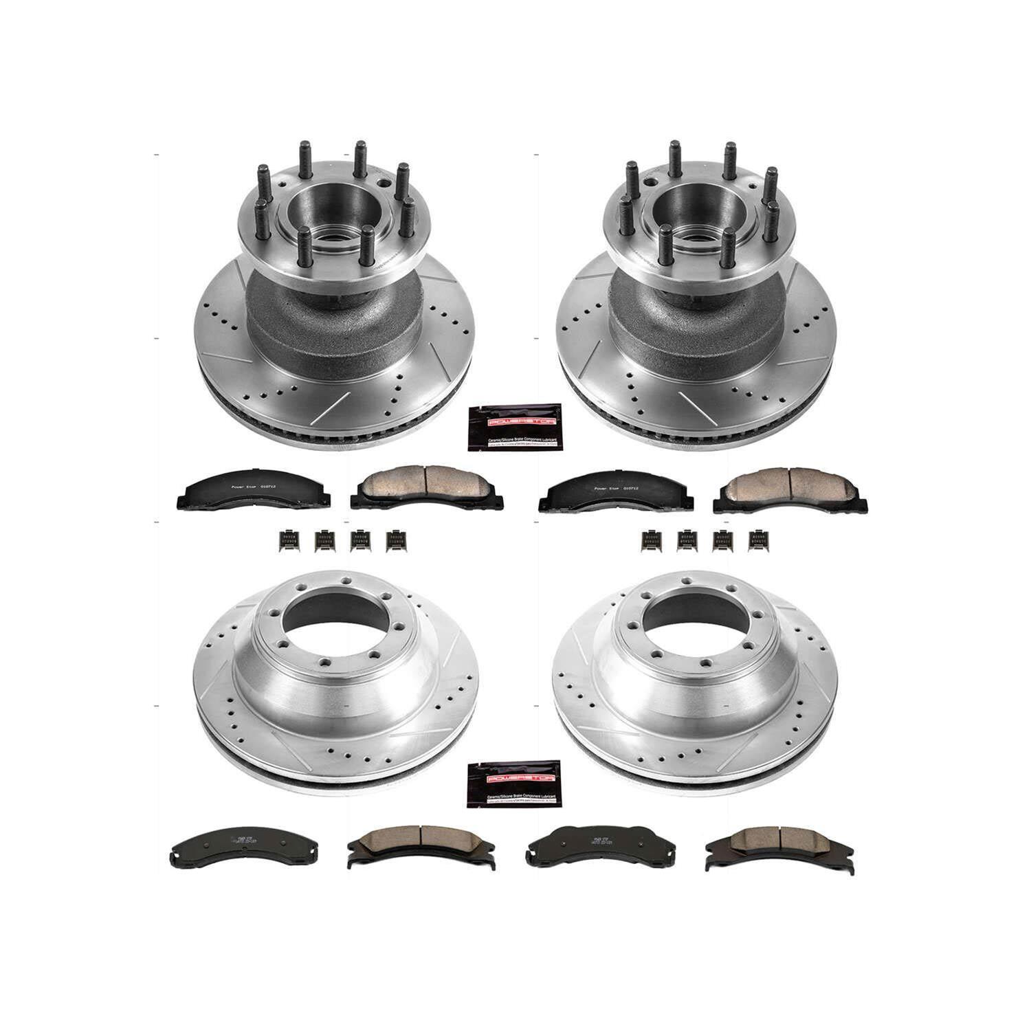Power Stop 17-18 Ford E-450 Super Duty Front & Rear Z23 Evolution Brake Kit (Bundled Kit) thumbnail 5