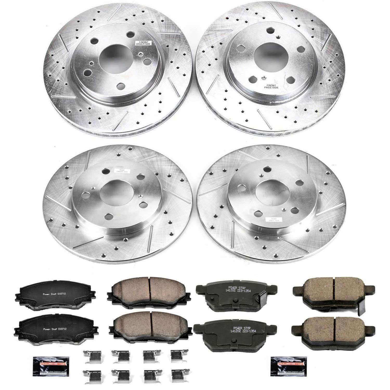 Power Stop 08-15 Scion xB Front & Rear Z23 Evolution Sport Brake Kit (1x psbK4737, 1x psbK258) thumbnail 4