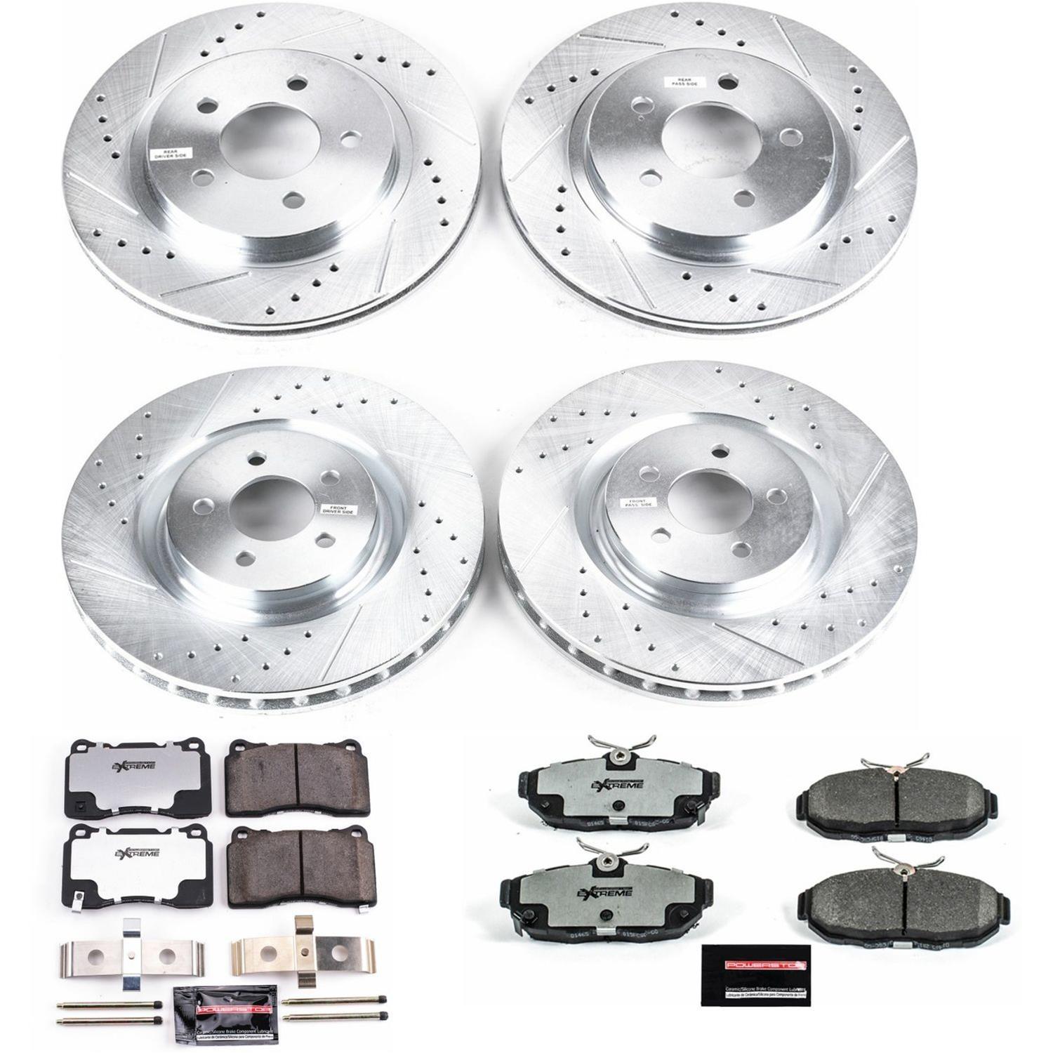 PowerStop K4148-26 PowerStop Z26 Street Warrior Brake