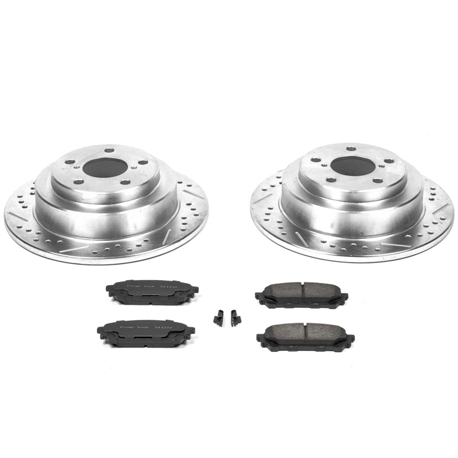 Power Stop K447 Power Stop Z23 Evolution Sport Brake Upgrade Kits