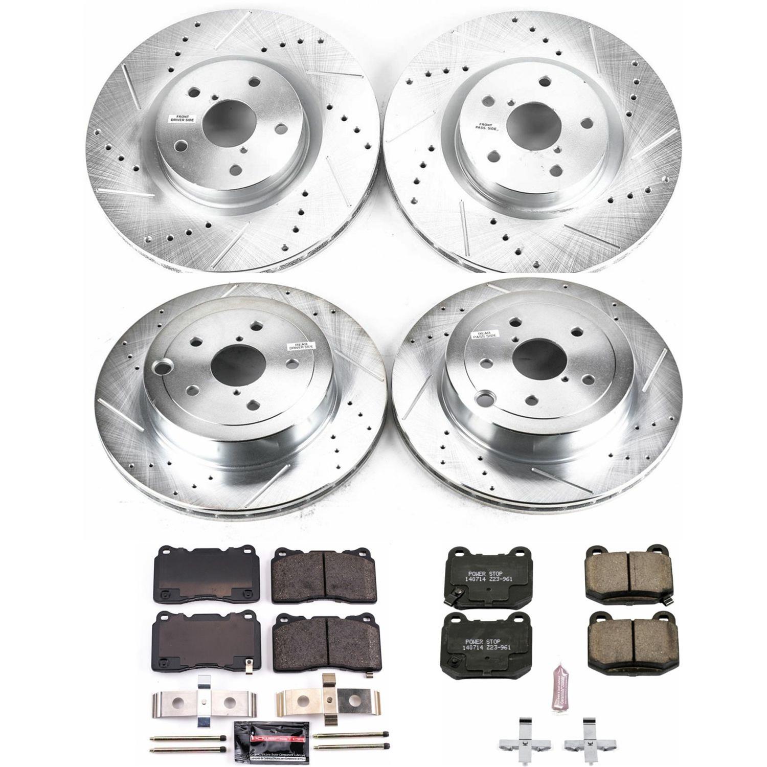 Rear Z23-961 Power Stop Z23 Evolution Sport Brake Pads