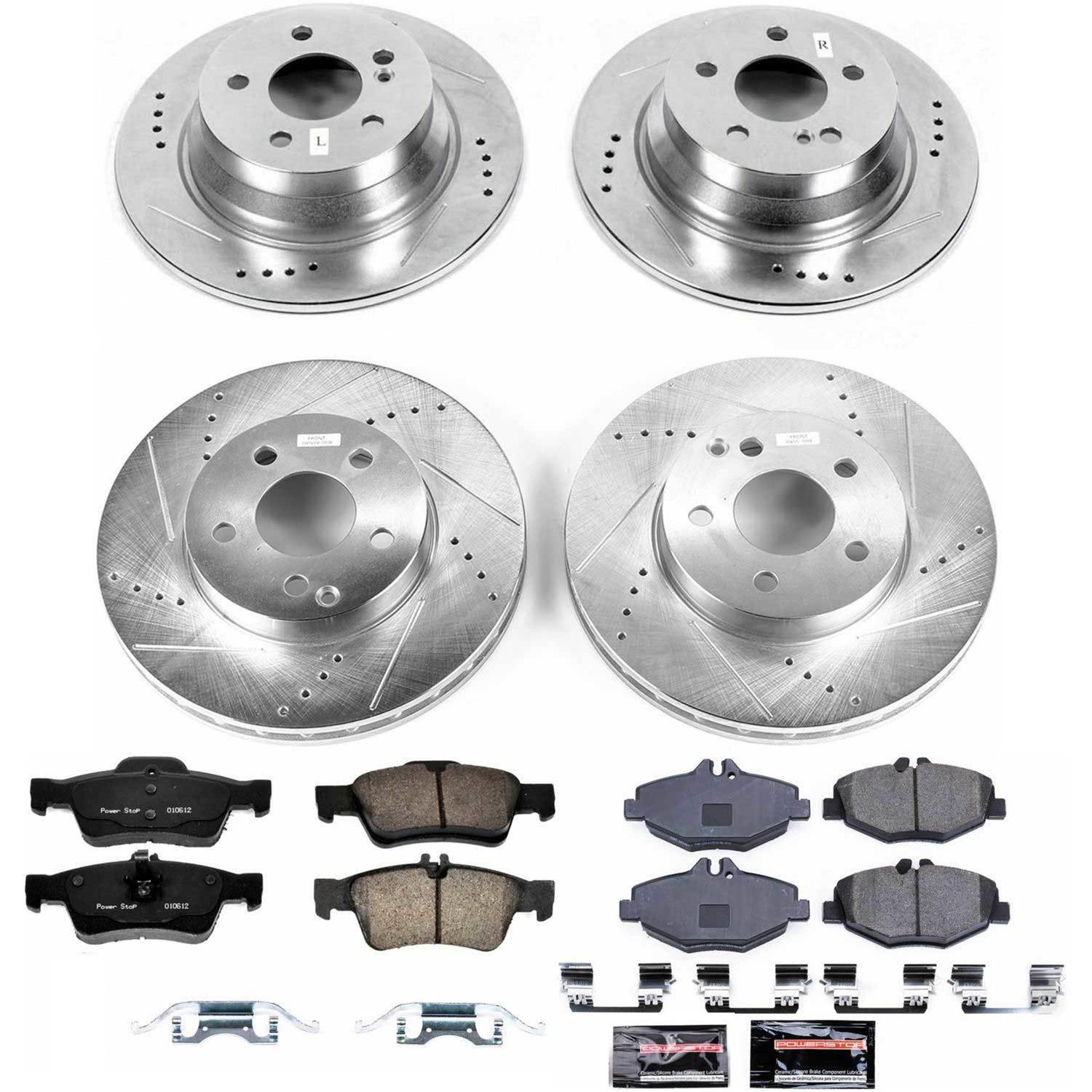 Power Stop 03-05 Mercedes-Benz E320 Front & Rear Z23 Evolution Sport Brake Kit (1x psbK5320, 1x psbK5325) thumbnail 2