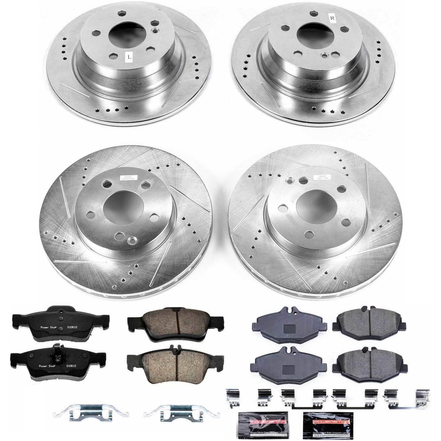 Power Stop 2006 Mercedes-Benz E320 Front & Rear Z23 Evolution Sport Brake Kit (1x psbK5326, 1x psbK5320) thumbnail 5