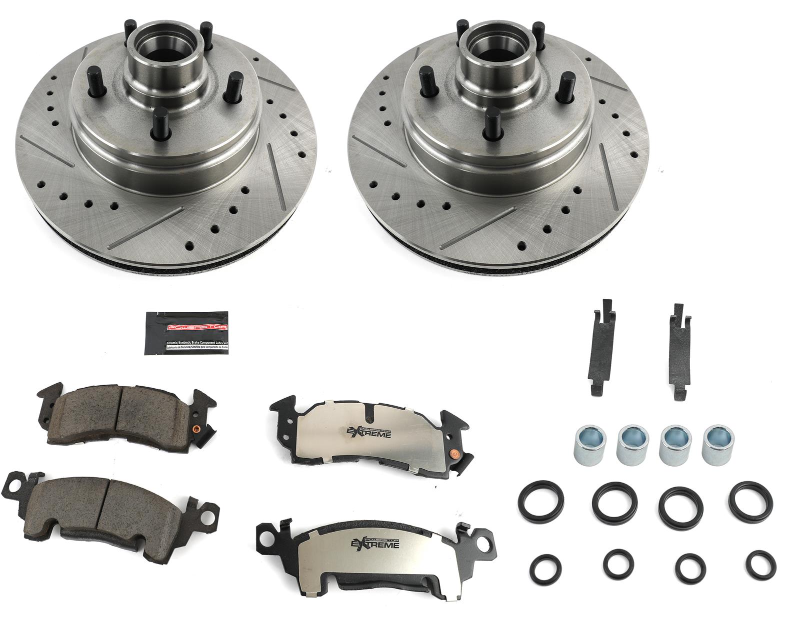 PowerStop KC5523-26 F&R Z26 Street Warrior Brake Kit | Buick LaCrosse/Regal (12-16) (KC5523-26)