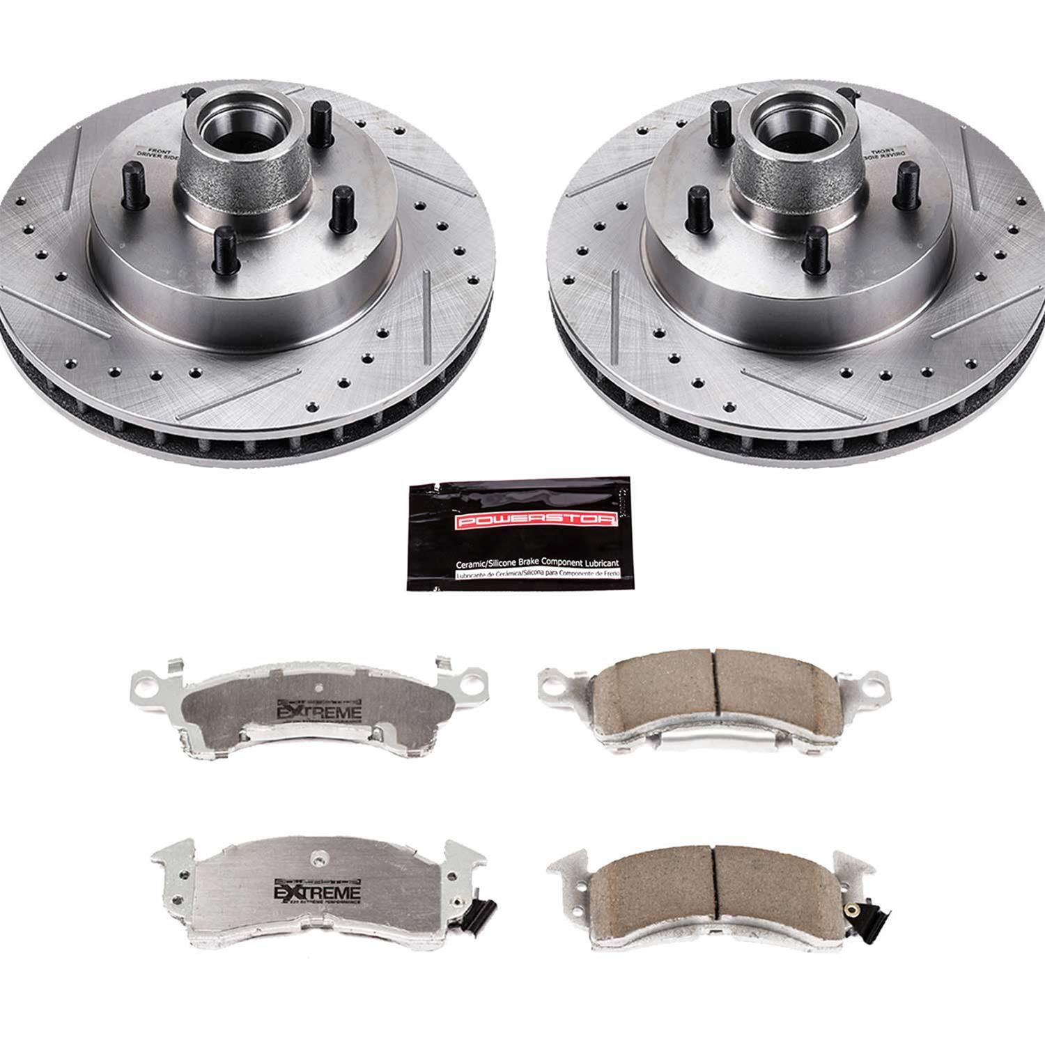 PowerStop K4539-26 PowerStop Z26 Street Warrior Brake Upgrade Kits