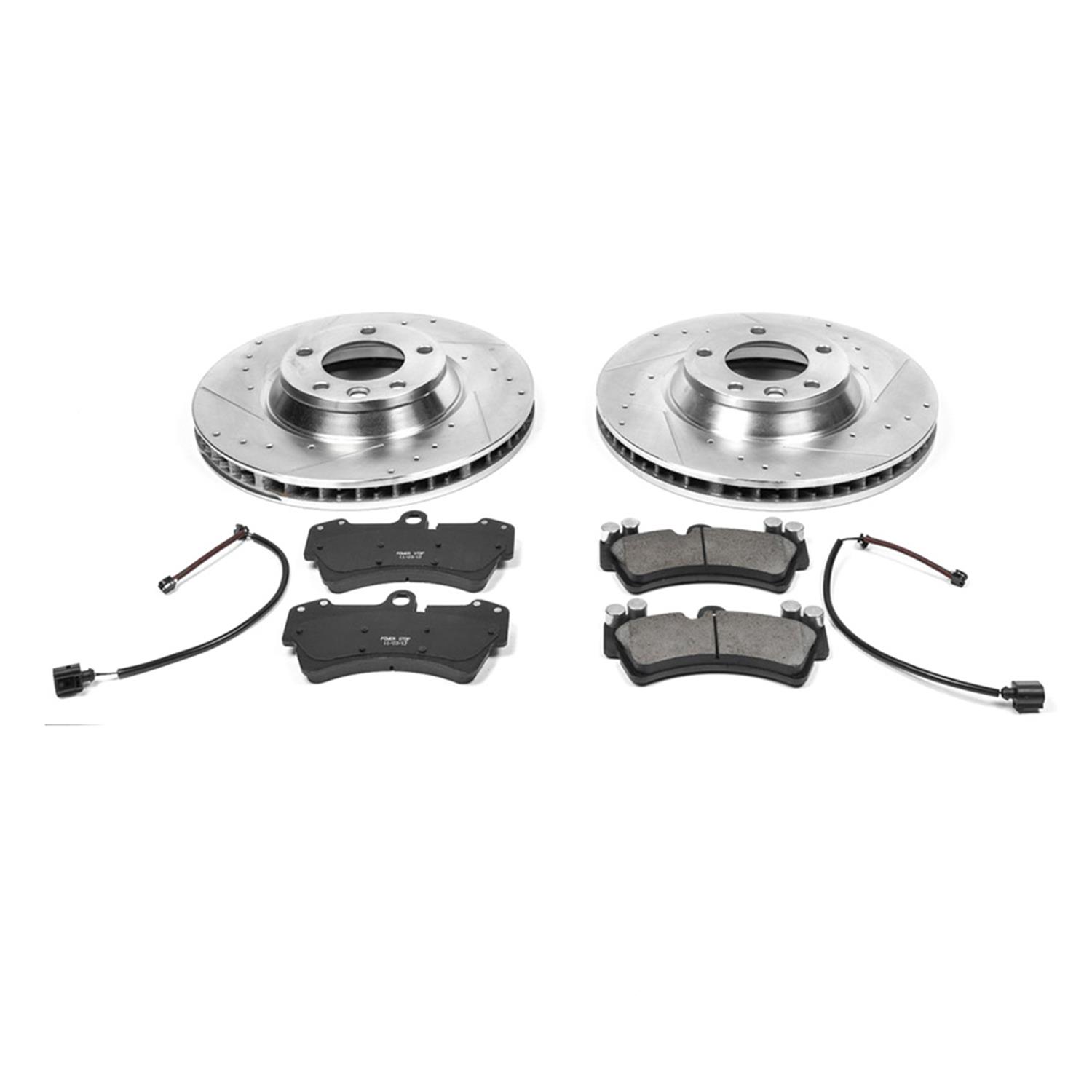 Power Stop K4558 Power Stop Z23 Evolution Sport Brake Upgrade Kits Summit Racing
