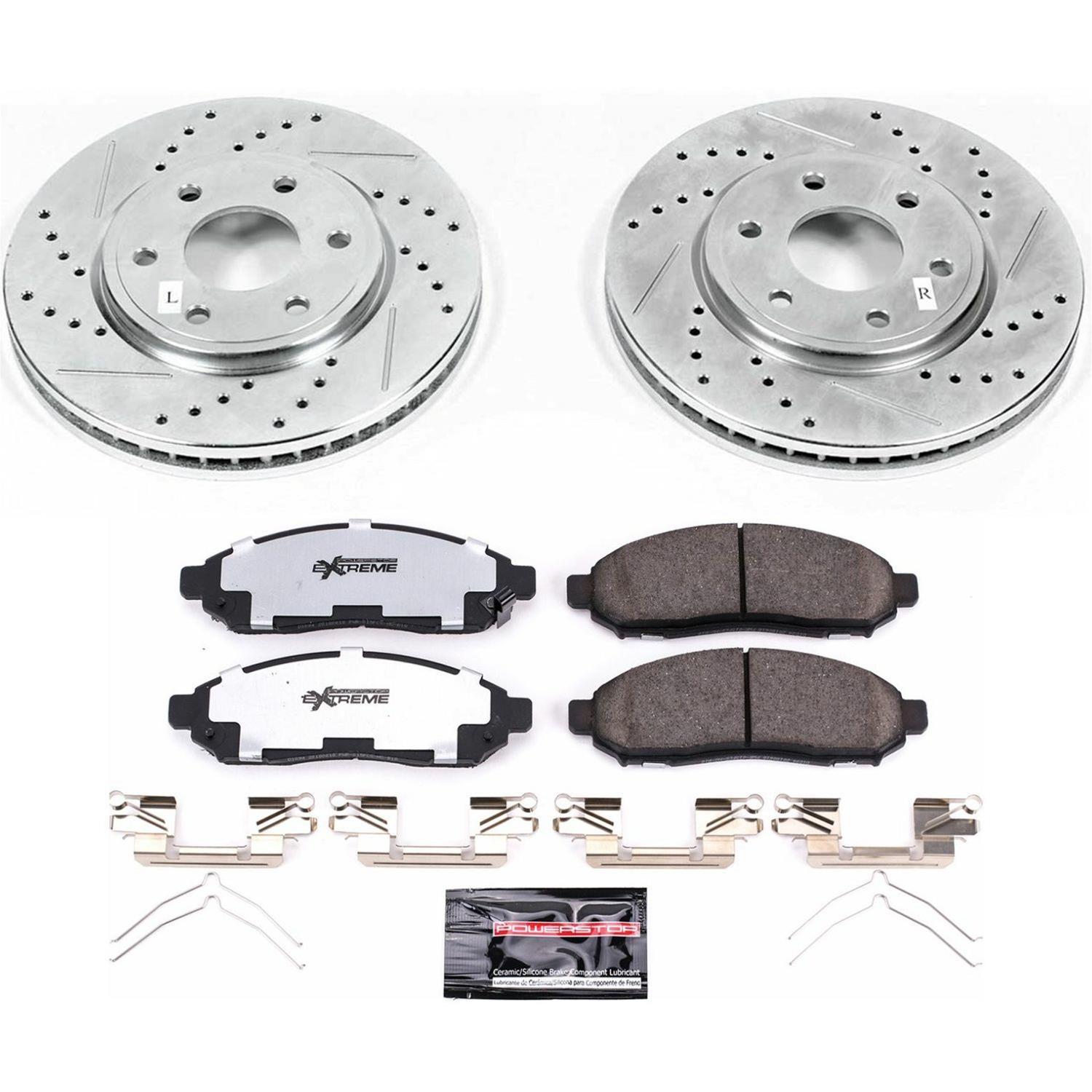 Power Stop 05-18 Nissan Frontier Front & Rear Z36 Truck & Tow Brake Kit (1x psbK4611-36, 1x psbK4621-36) thumbnail 5