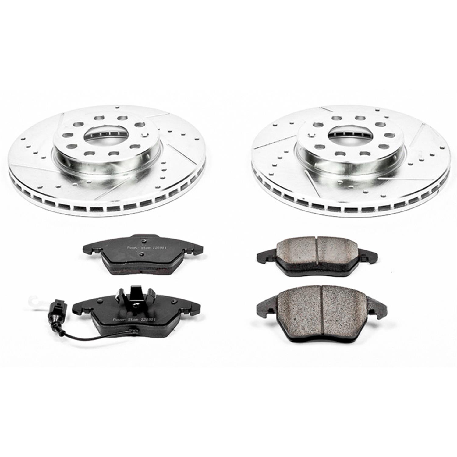 PowerStop K5747 PowerStop Z23 Evolution Sport Brake Upgrade Kits