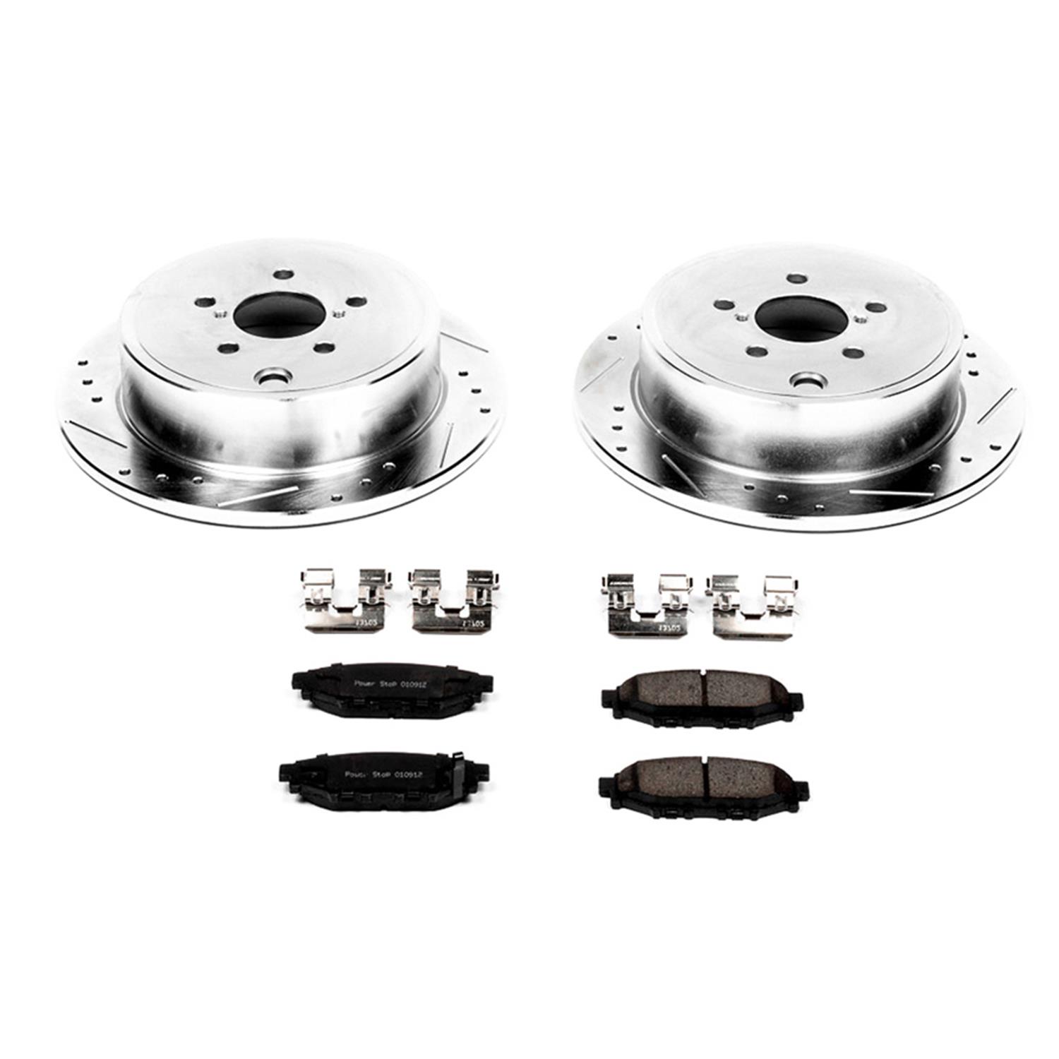 Drum Brake Shoe Rear Power Stop B631