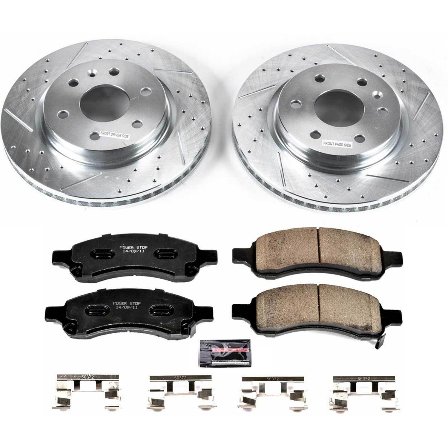 Power Stop 08-17 Buick Enclave Front & Rear Z36 Truck & Tow Brake Kit (1x psbK5262-36, 1x psbK4657-36) thumbnail 5
