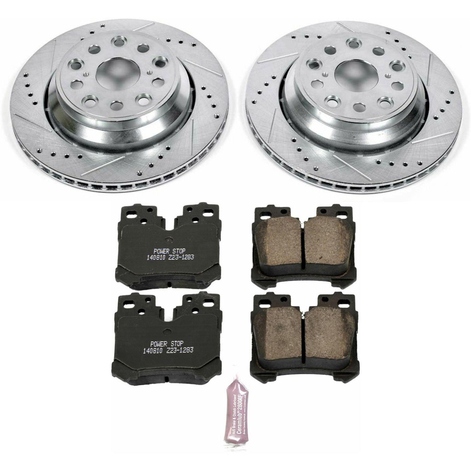 Power Stop K4689 Power Stop Z23 Evolution Sport Brake Upgrade Kits