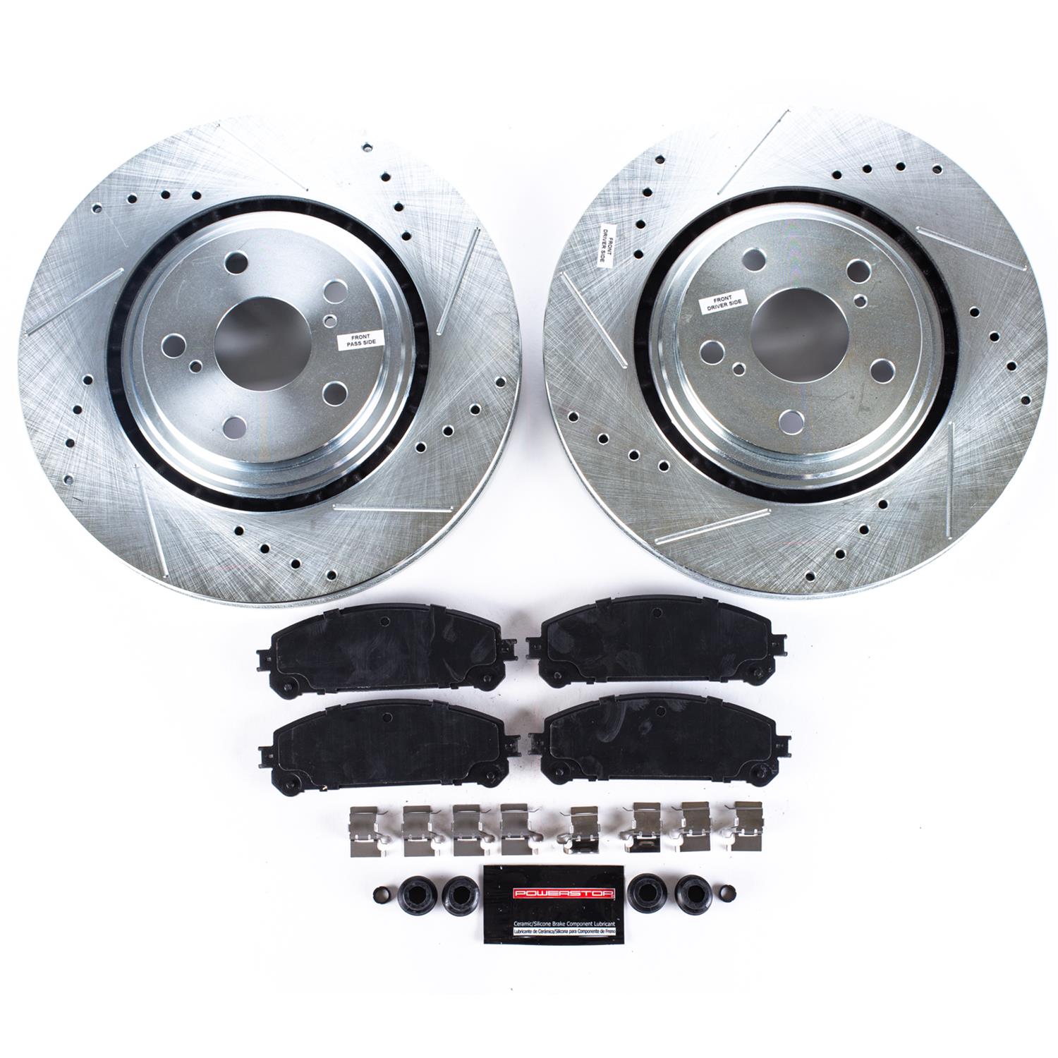 PowerStop K5828 PowerStop Z23 Evolution Sport Brake Upgrade Kits