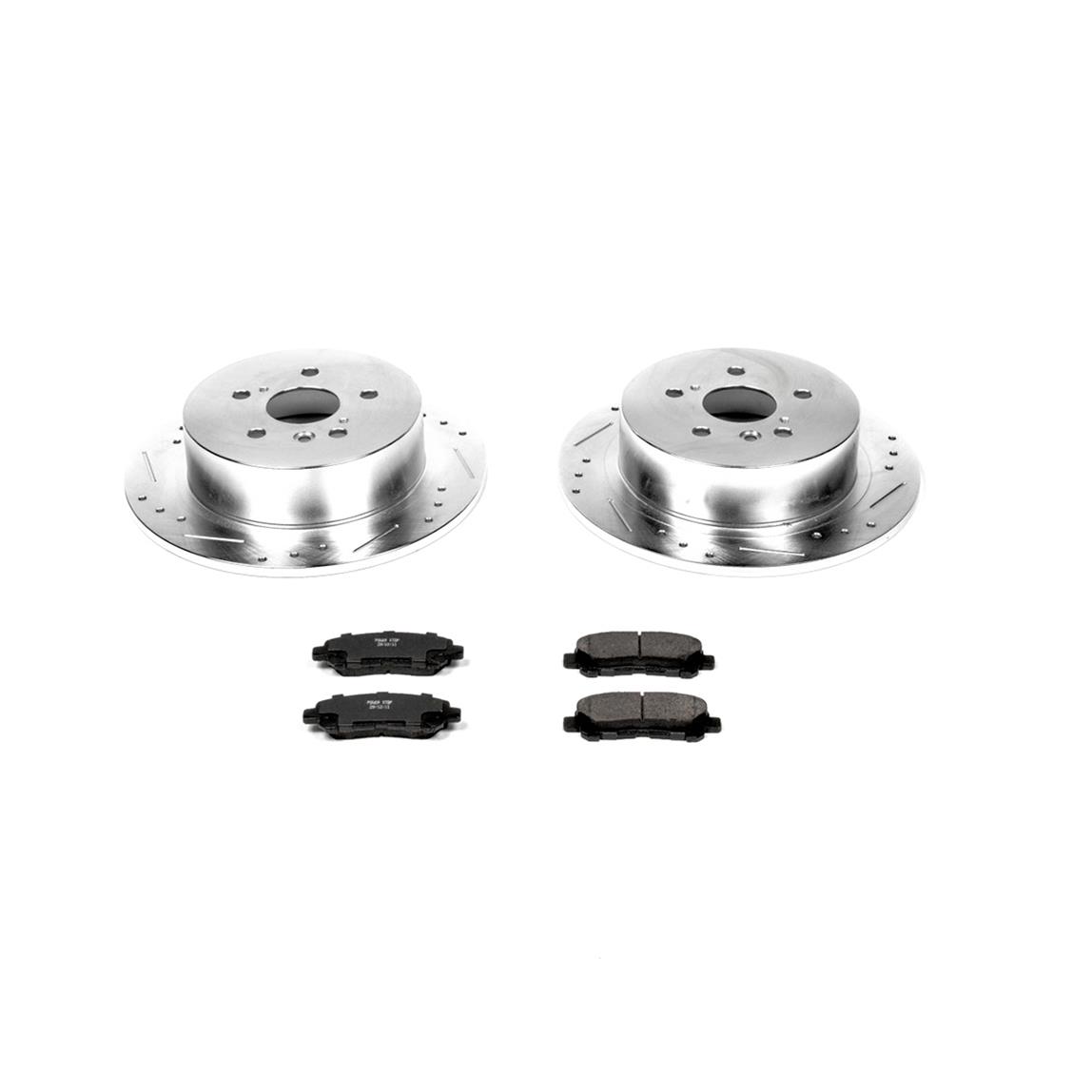 Power Stop K4714 Power Stop Z23 Evolution Sport Brake Upgrade Kits