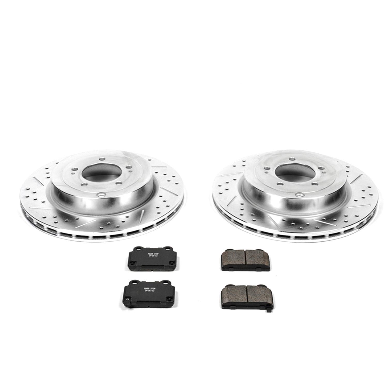 PowerStop K4741 PowerStop Z23 Evolution Sport Brake Upgrade Kits