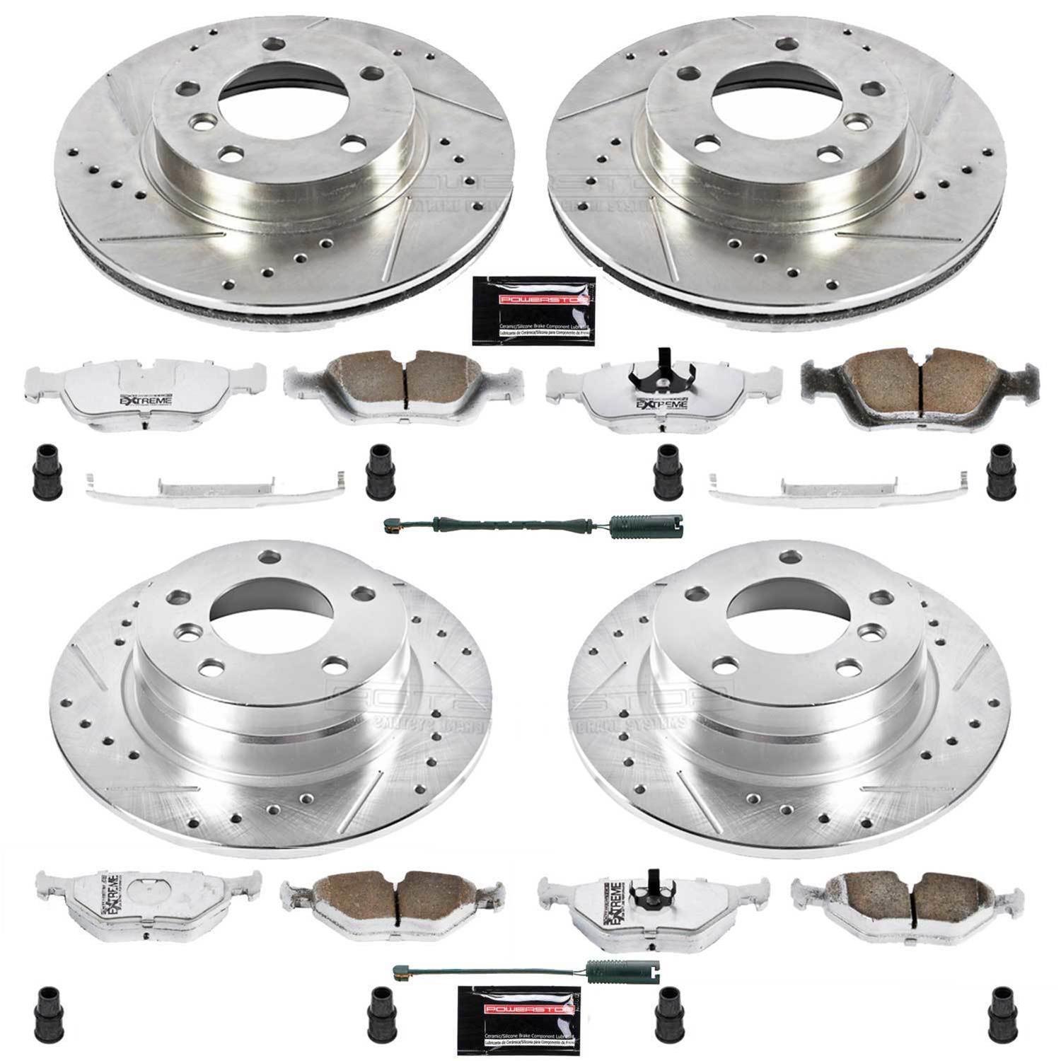 PowerStop Z26 Street Warrior Brake Kit | Honda Prelude (97-01) (KC706-26) main image 1