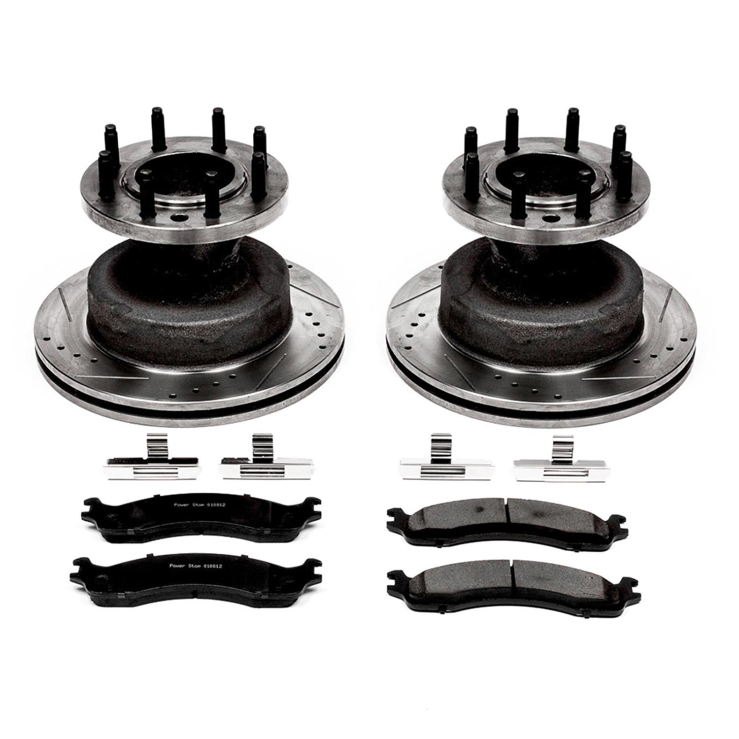 Power Stop 03-07 Ford E-450 Super Duty Front Z23 Evolution Brake Kit (1x psbZ23-655, 1x psbAR8542XL, 1x psbAR8542XR) thumbnail 9