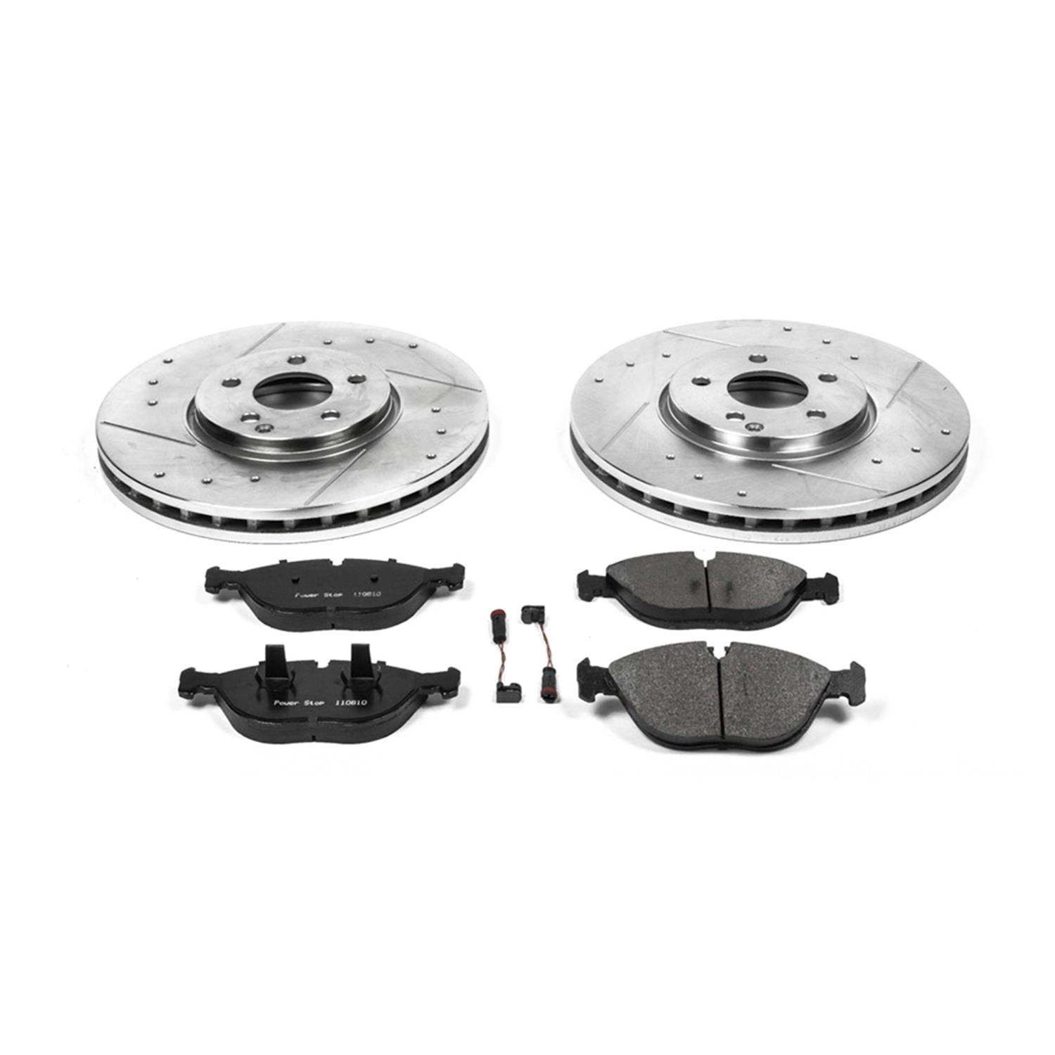 Power Stop 03-06 Mercedes-Benz S430 Front & Rear Z23 Evolution Sport Brake Kit (1x psbK6567, 1x psbK5120) thumbnail 4