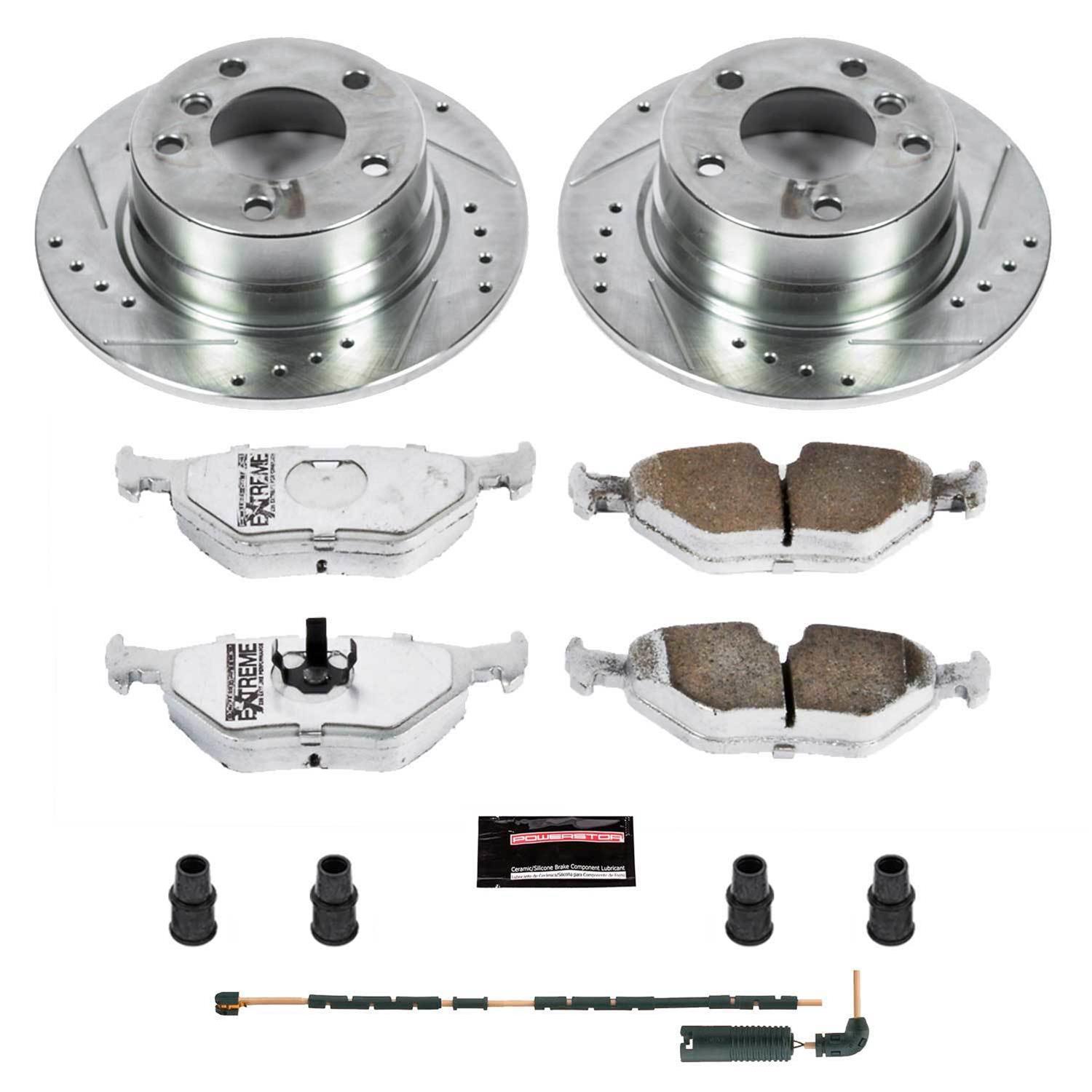 PowerStop Front & Rear Z26 Street Warrior Brake Kit w/ Calipers | Infiniti I30 (2001) (KC2703-26)