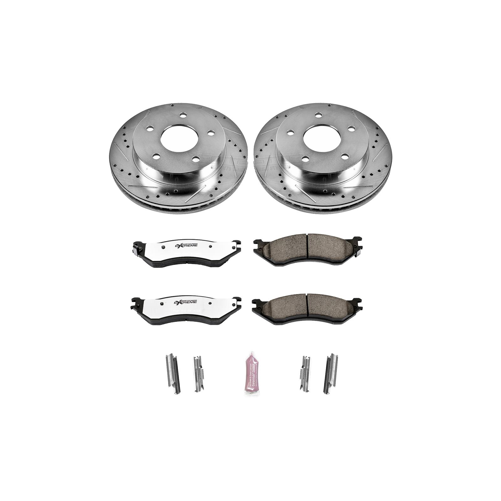 Power Stop K5142-36 Front Z36 Truck and Tow Brake Kit 