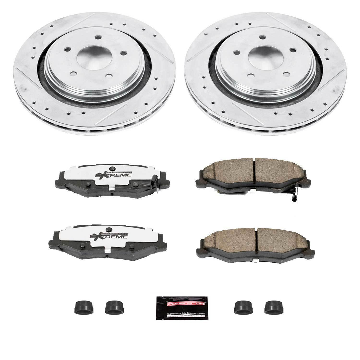 PowerStop K4400-26 PowerStop Z26 Street Warrior Brake Upgrade Kits