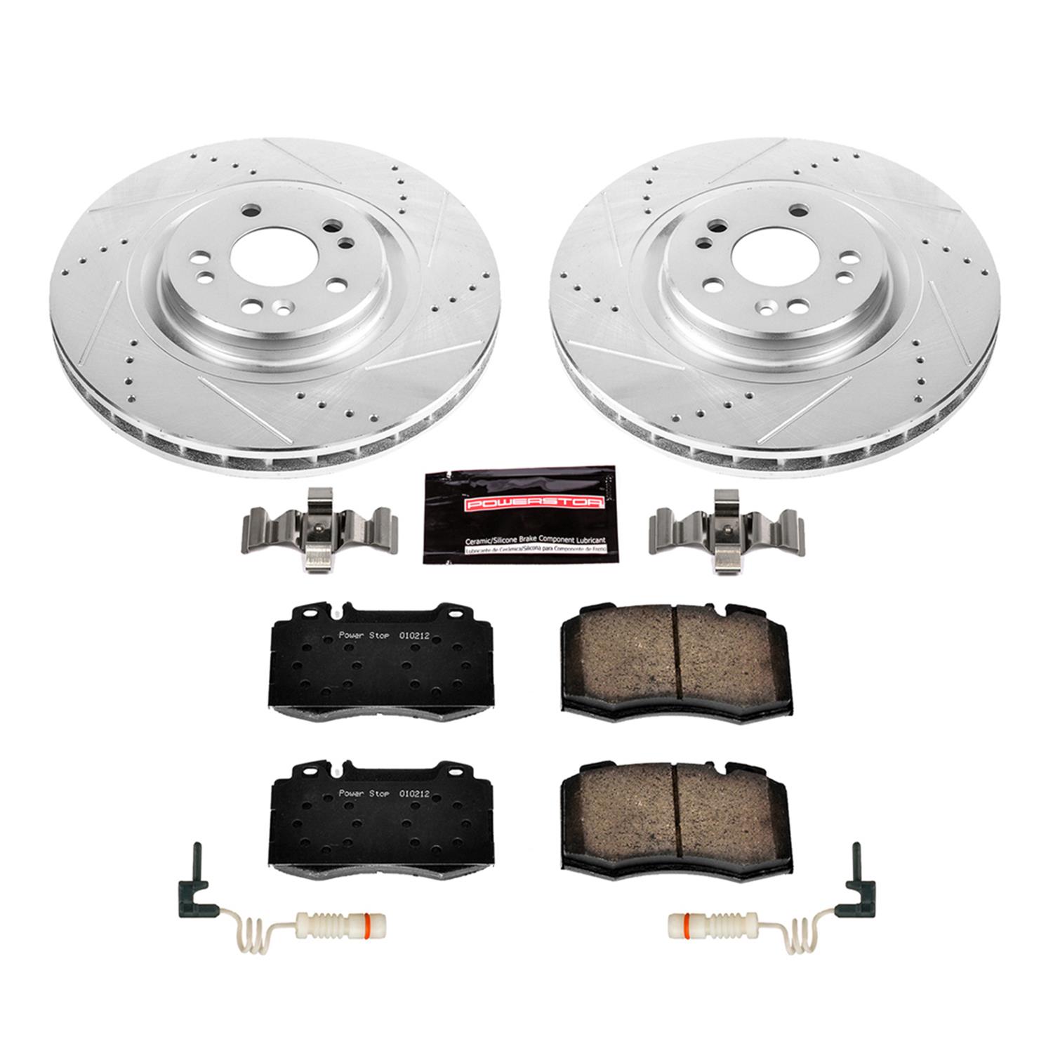 Power Stop 00-01 Mercedes-Benz ML430 Front & Rear Z23 Evolution Sport Brake Kit (1x psbK5261, 1x psbK5236) thumbnail 4