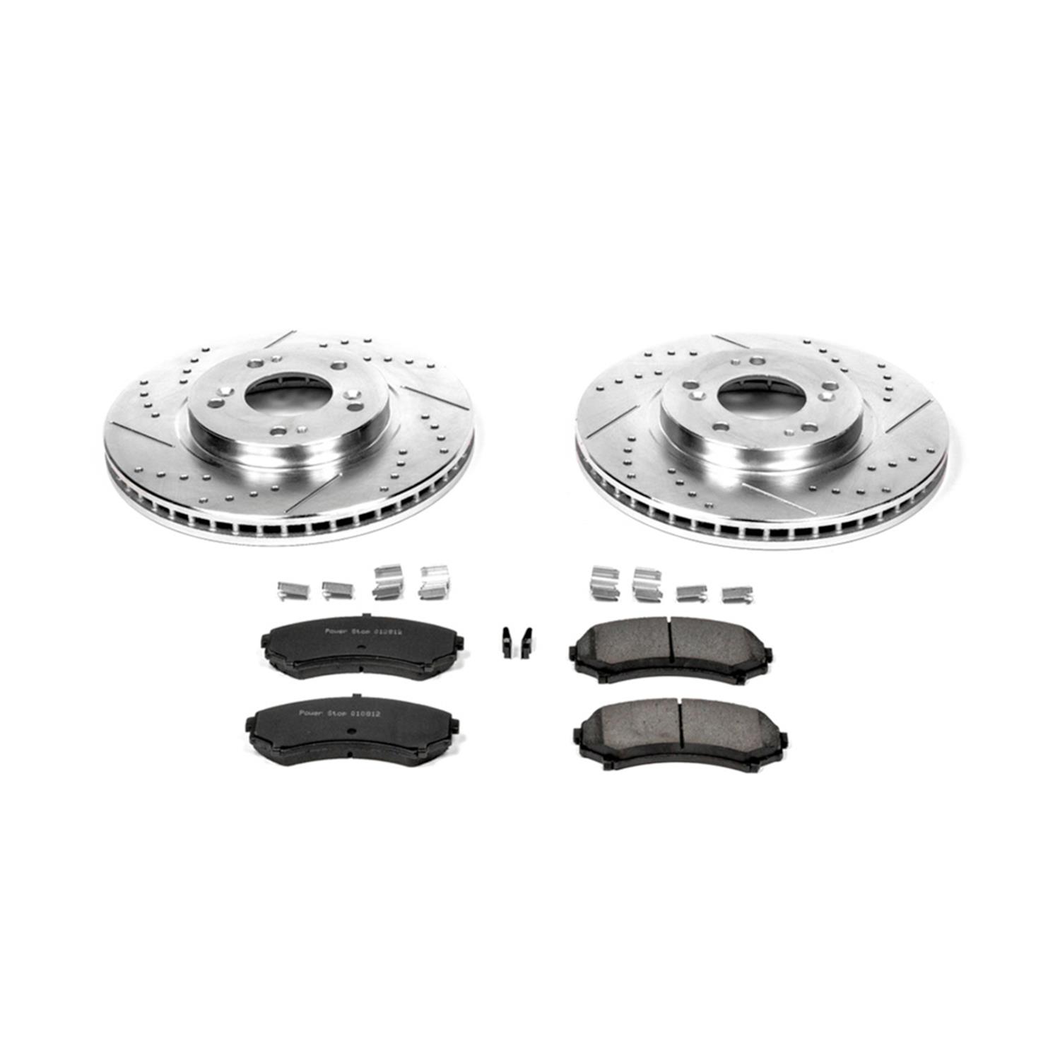 PowerStop KC5258 PowerStop Z23 Evolution Sport Brake Upgrade Kits