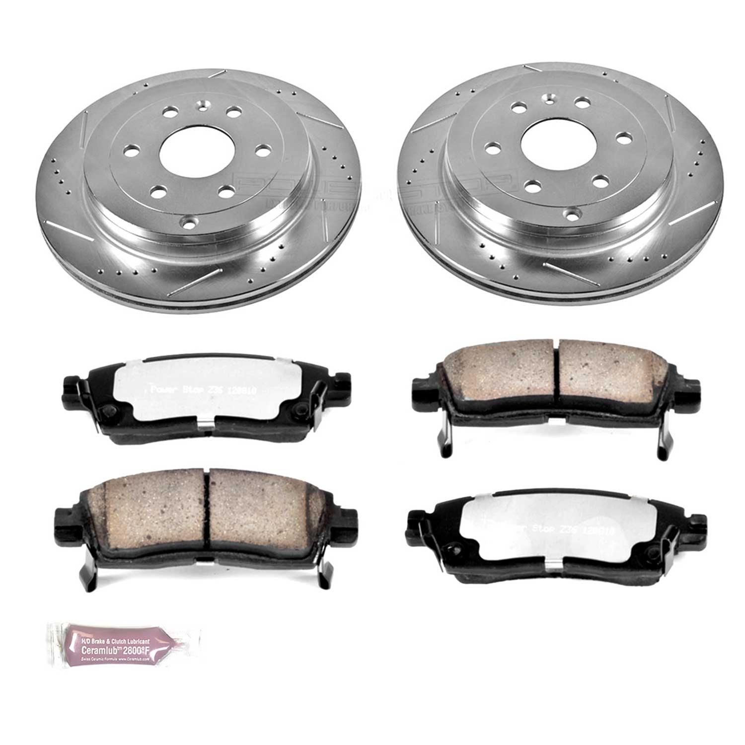 Power Stop K5262-36 Rear Z36 Truck and Tow Brake Kit