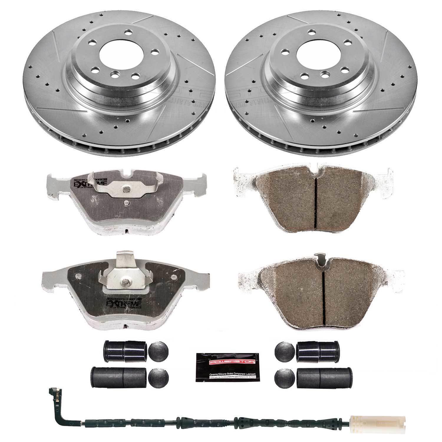 PowerStop Front Z26 Street Warrior Brake Kit | BMW 525i (1989) (K7334-26) main image 0
