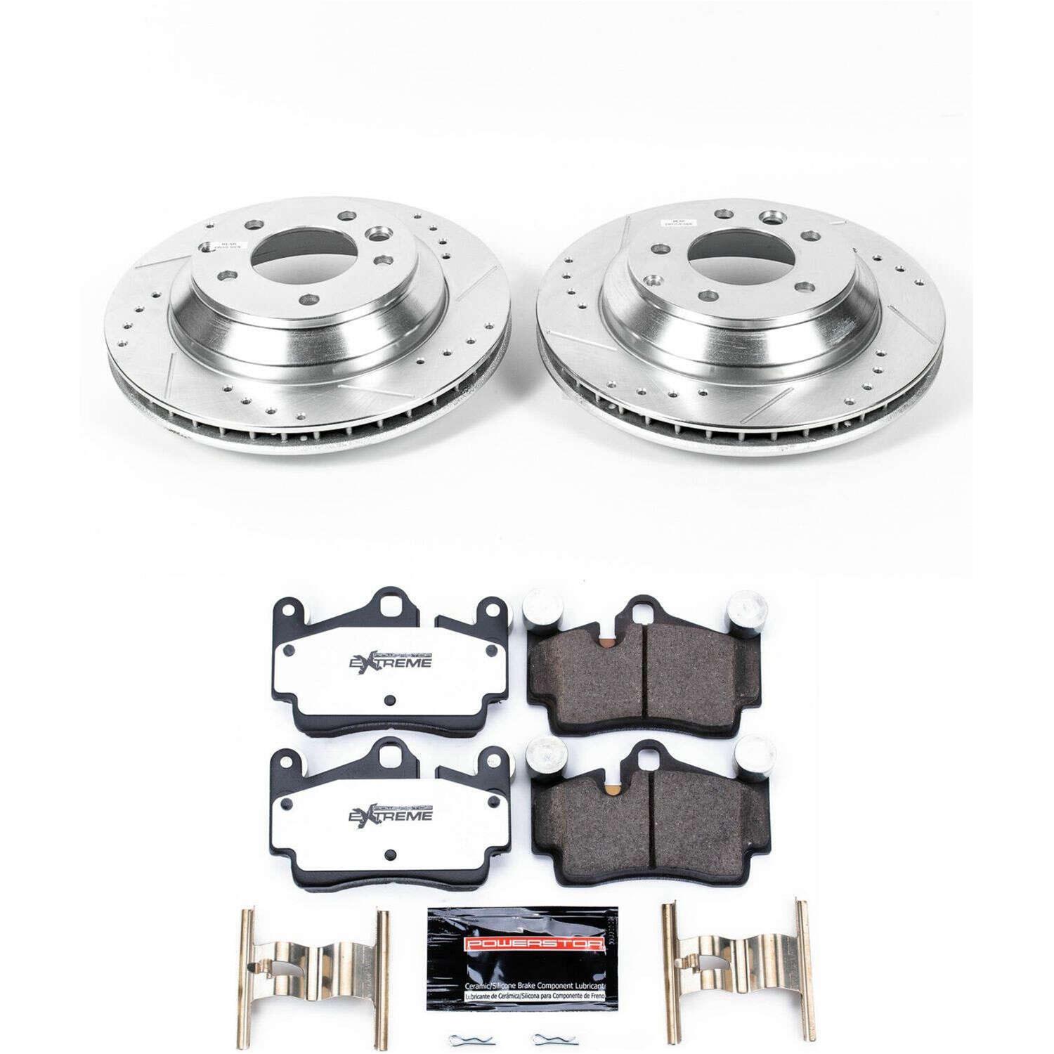 Power Stop 07-15 Audi Q7 Front & Rear Z26 Street Warrior Brake Kit (1x psbK5312-26, 1x psbK4558-26) thumbnail 9