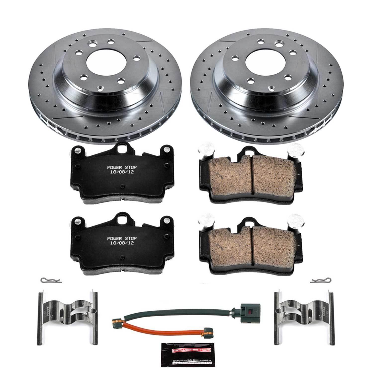 Power Stop K5312 Power Stop Z23 Evolution Sport Brake Upgrade Kits