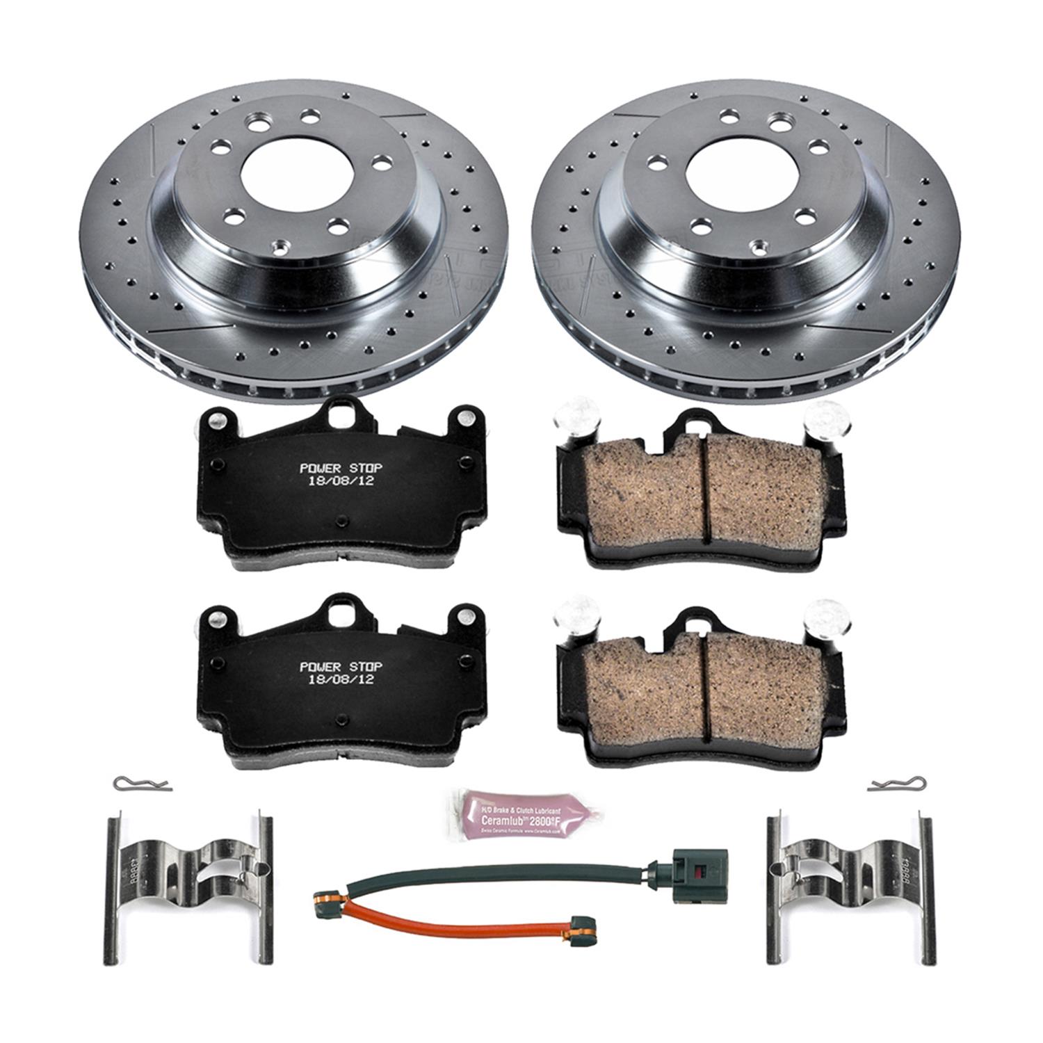 Power Stop K5312 Power Stop Z23 Evolution Sport Brake Upgrade Kits