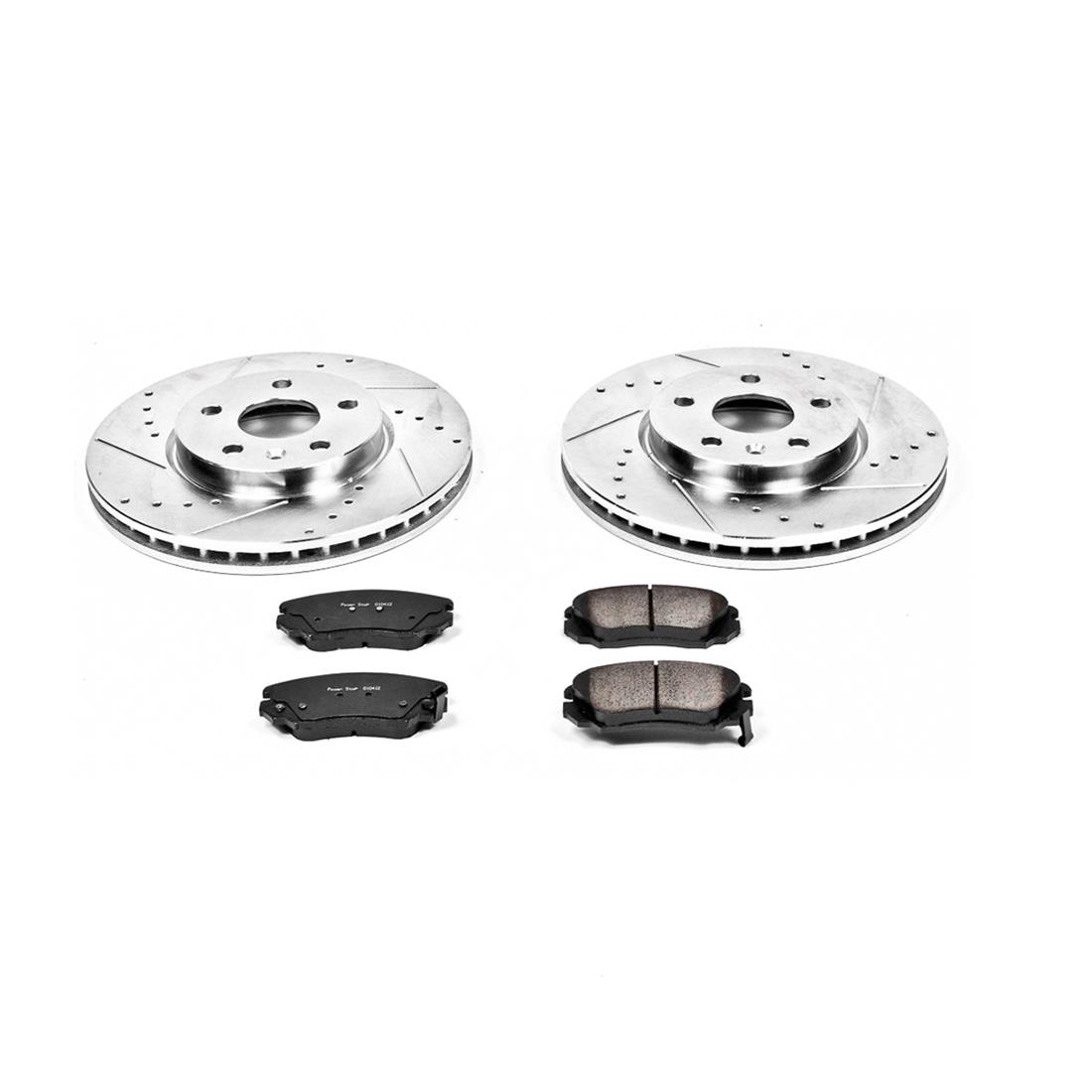 Power Stop K5334 Power Stop Z23 Evolution Sport Brake Upgrade Kits