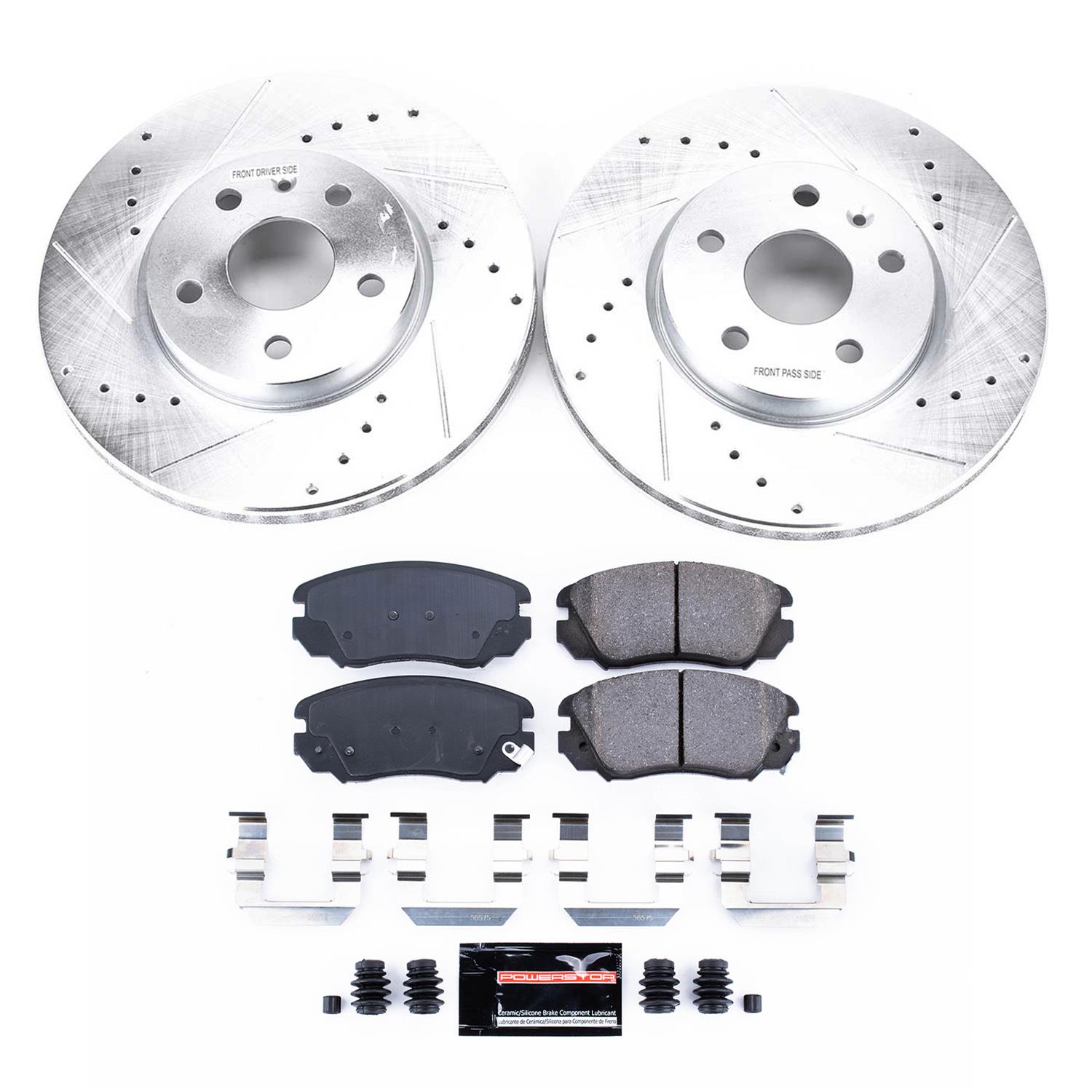 PowerStop Rear Z23 Evolution Sport Brake Kit | BMW 228i (14-16) (K6657)