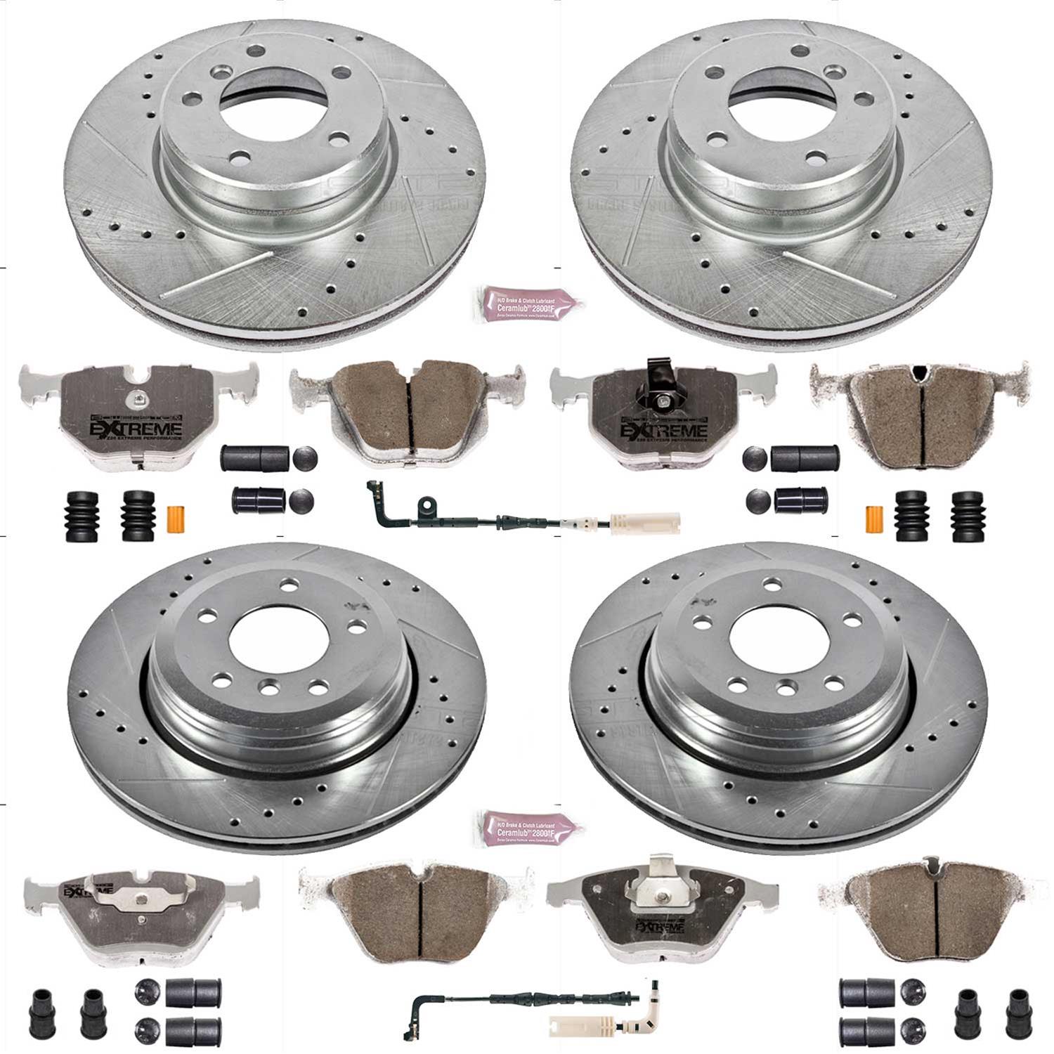 Power Stop K5360-26 1-Click Street Warrior Z26 Brake Kit Power Stop K5360-26 1-Click Street Warrior Z26 Brake Kit