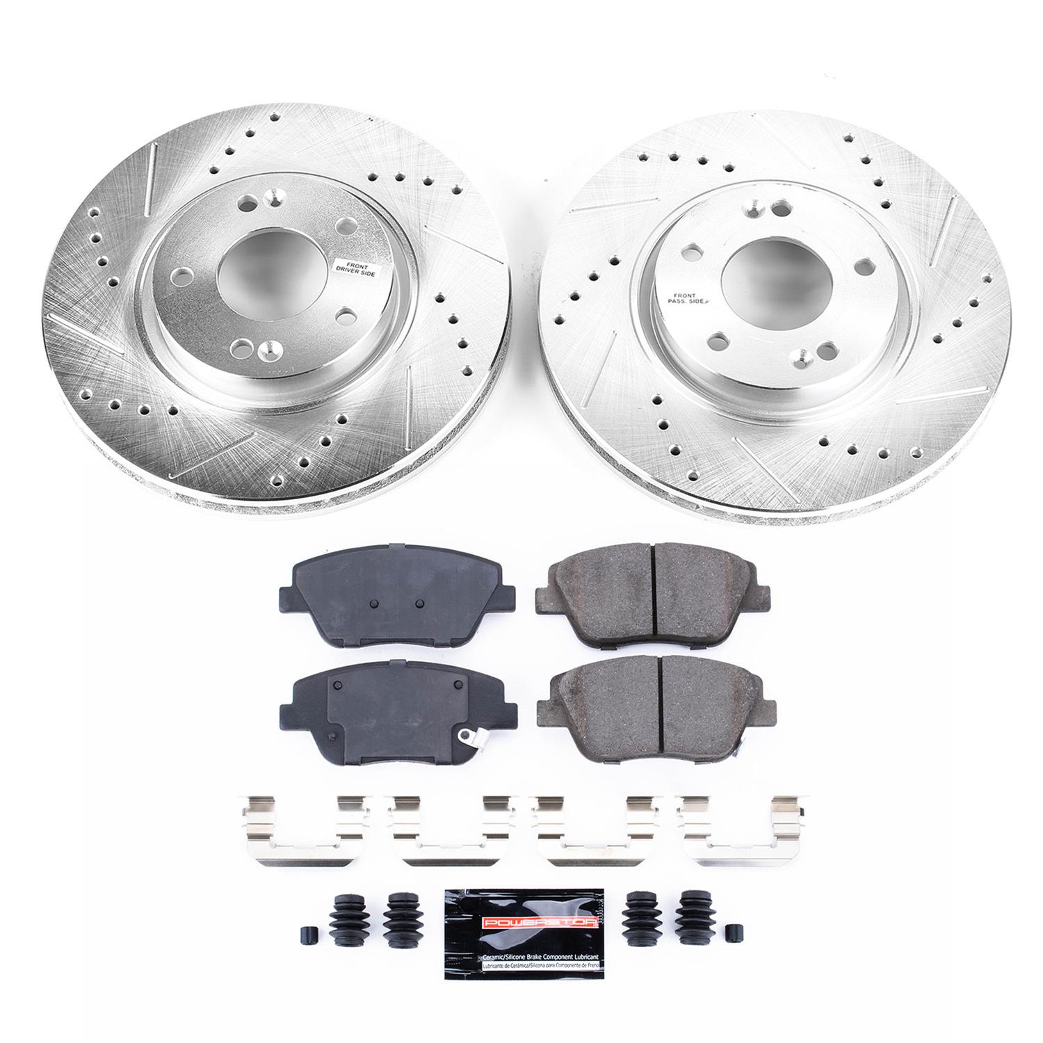 PowerStop KC5376 PowerStop Z23 Evolution Sport Brake Upgrade Kits