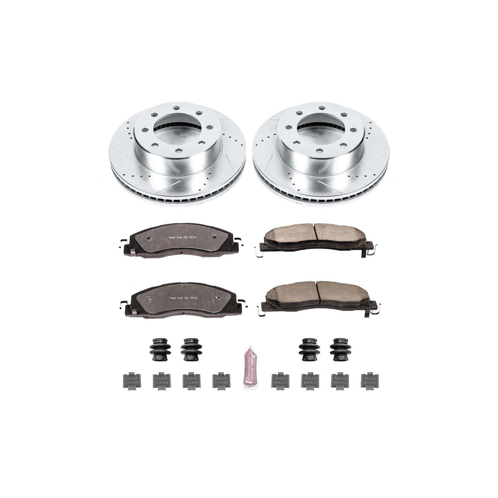 Power Stop K5411-36 Power Stop Z36 Truck and Tow Brake Upgrade Kits