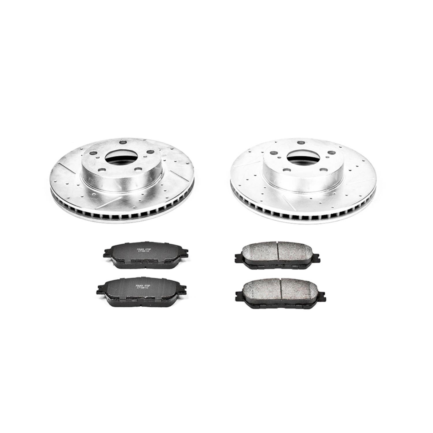 PowerStop KC5431 PowerStop Z23 Evolution Sport Brake Upgrade Kits