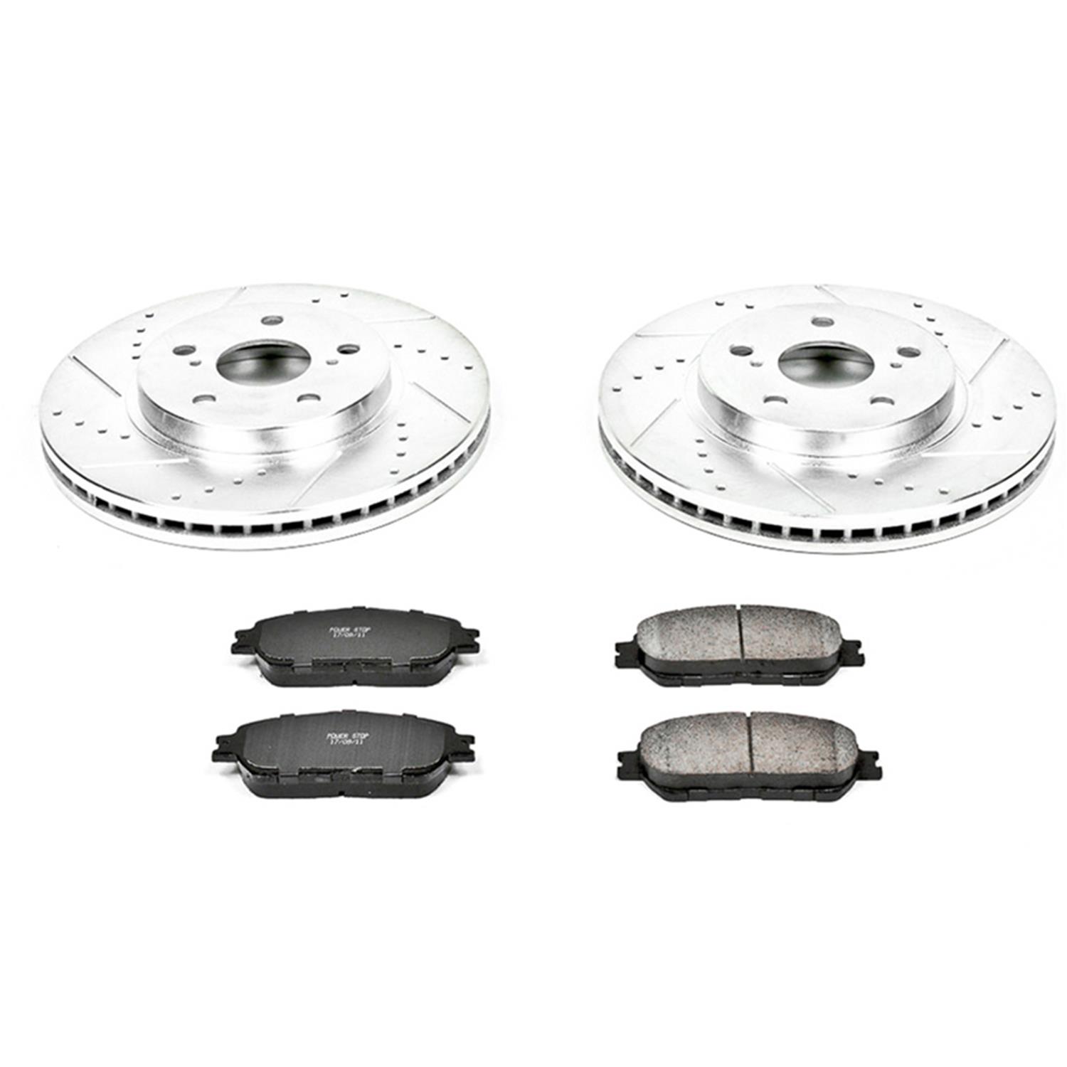 Power Stop K5438 Power Stop Z23 Evolution Sport Brake Upgrade Kits Summit Racing
