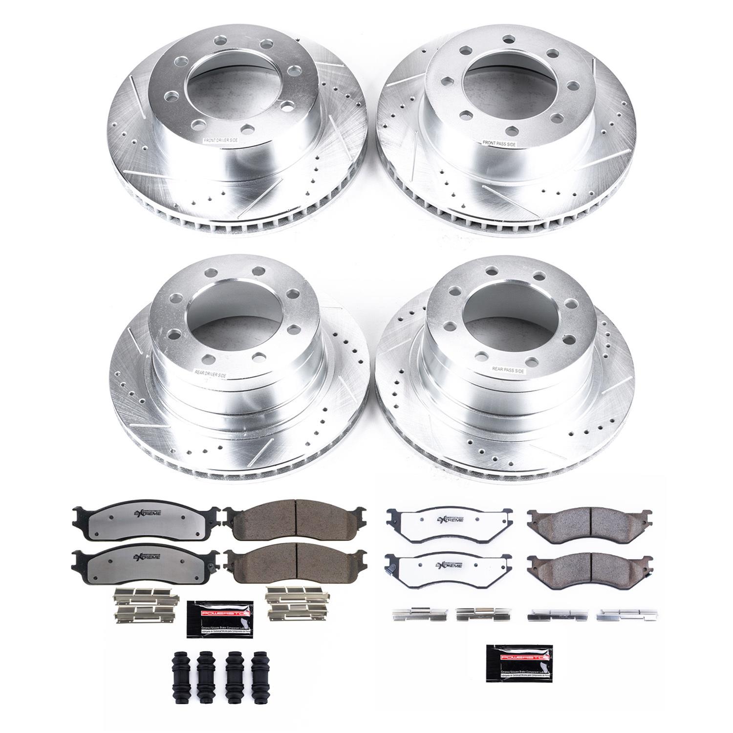 Power Stop K5468-36 Power Stop Z36 Truck and Tow Brake Upgrade Kits |  Summit Racing
