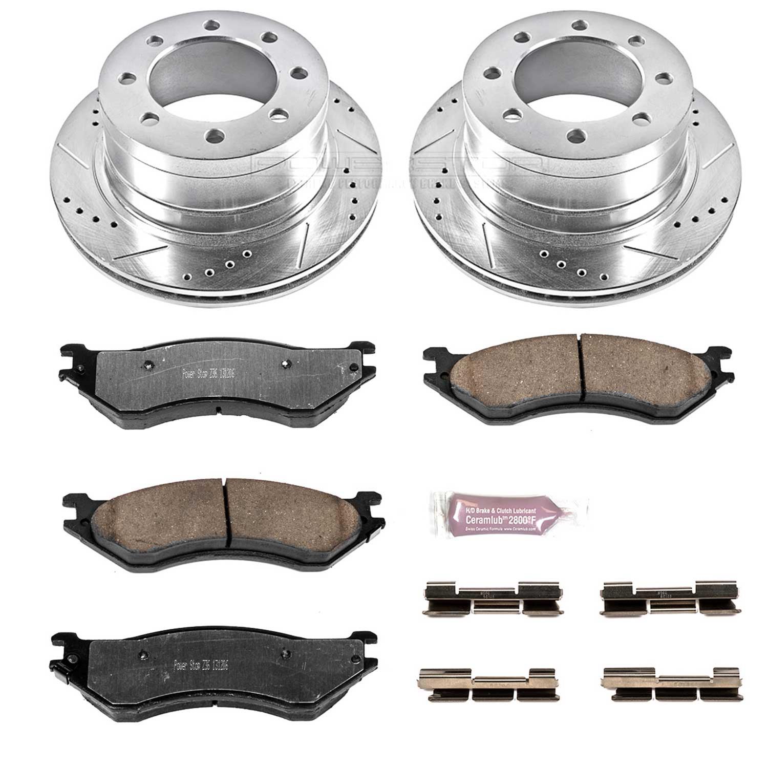 Power Stop K549036 Power Stop Z36 Truck and Tow Brake Upgrade Kits