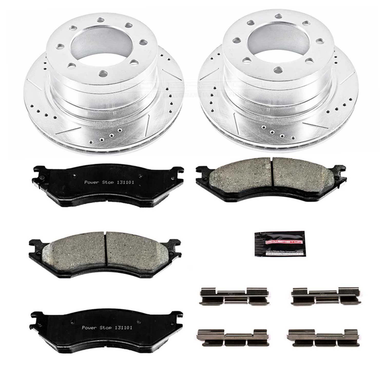 Power Stop K5490 Power Stop Z23 Evolution Sport Brake Upgrade Kits
