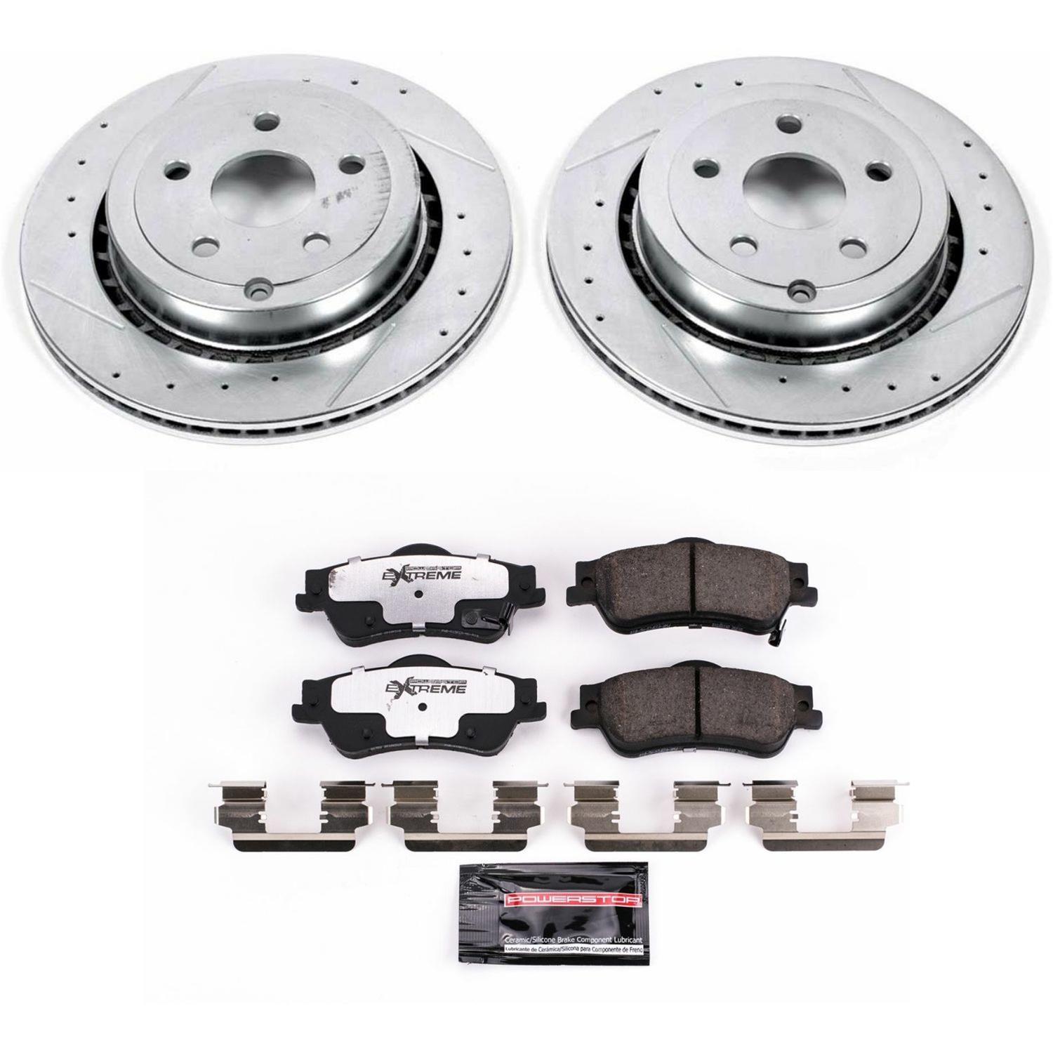 Power Stop 11-17 Chevrolet Caprice Front & Rear Z26 Street Warrior Brake Kit (1x psbK5948-26, 1x psbK5528-26) thumbnail 7