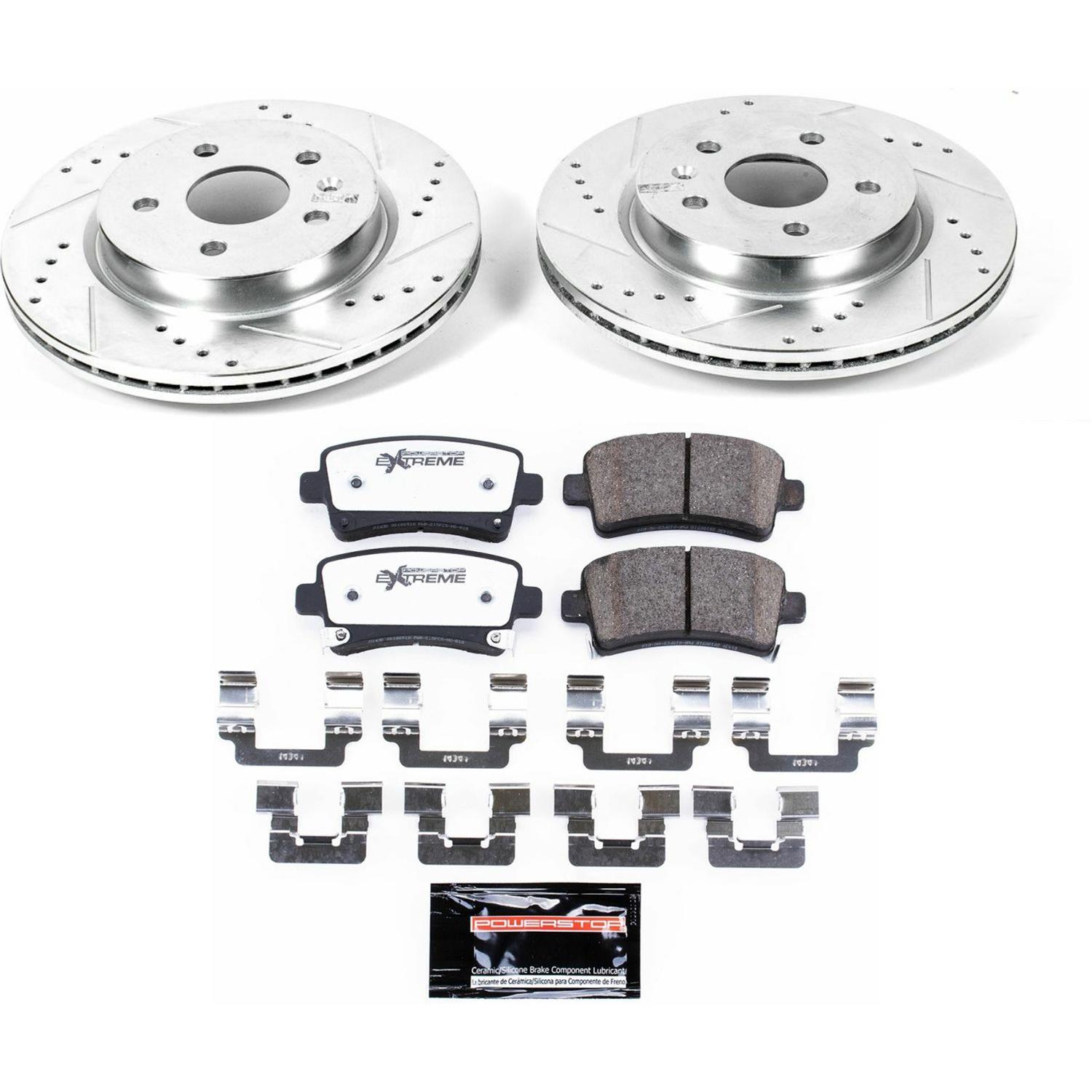 Power Stop K554726 Power Stop Z26 Street Warrior Brake Upgrade Kits Summit Racing