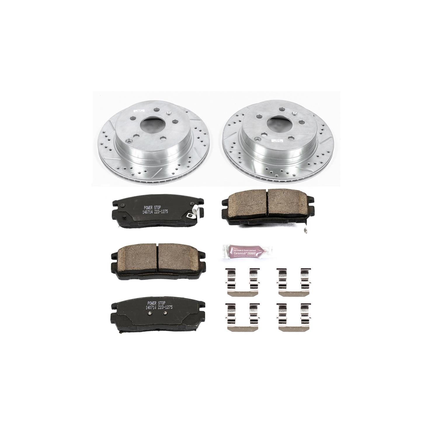 PowerStop Front and Rear Z23 Evolution Brake Kit | Mazda CX-30 (2020–2022) (K8815) main image 0