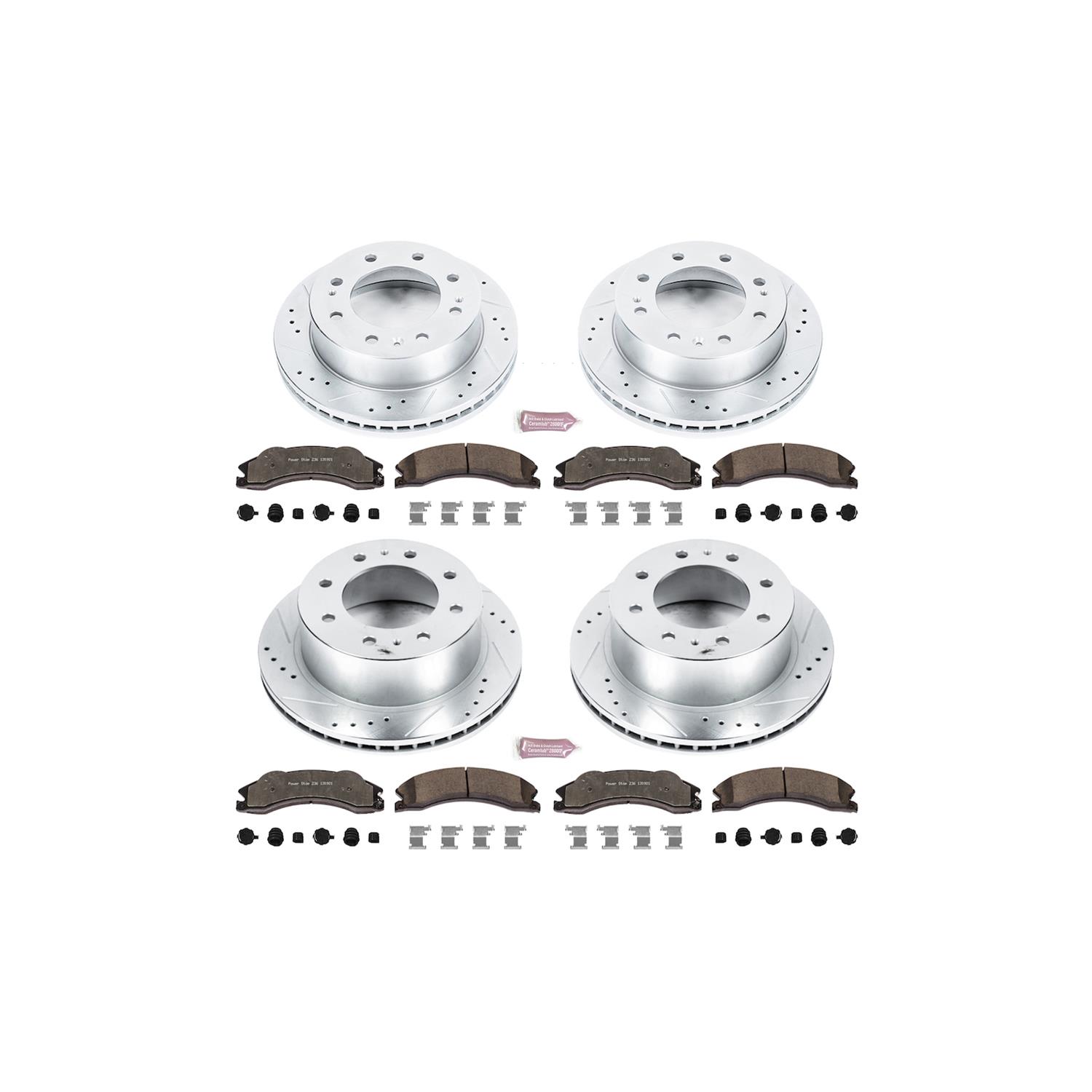 PowerStop K5561-36 PowerStop Z36 Truck and Tow Brake Upgrade Kits