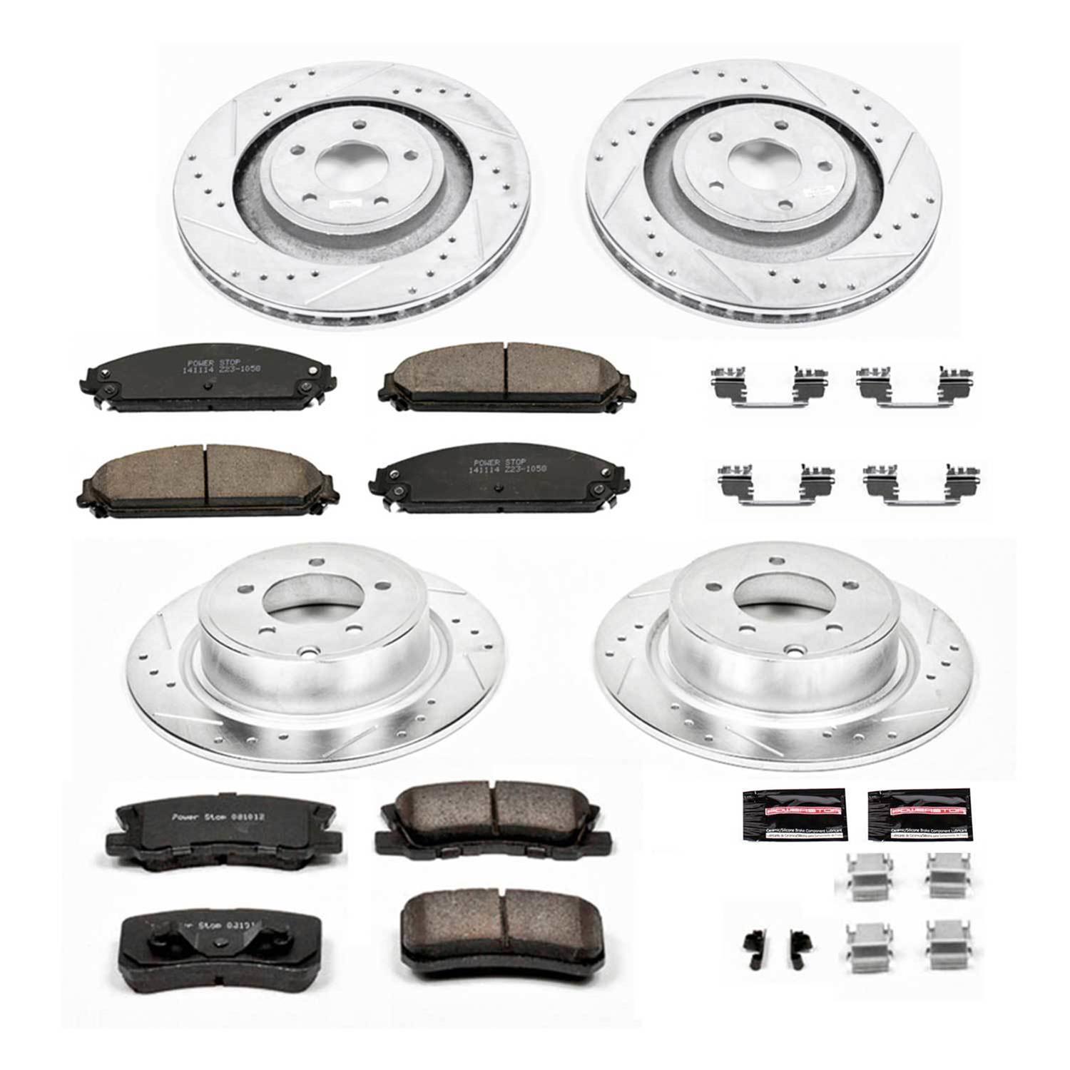 PowerStop K5566 PowerStop Z23 Evolution Sport Brake Upgrade Kits