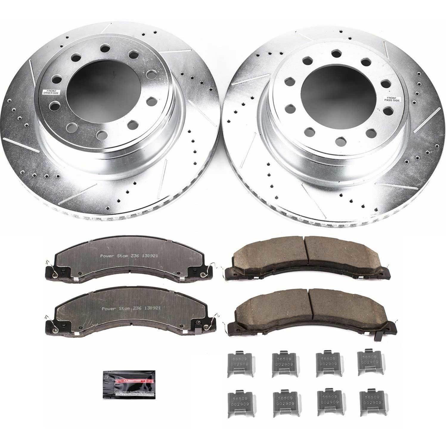 Power Stop 11-18 Ram 5500 Front Z36 Truck & Tow Brake Kit (1x psbZ36-1335, 1x psbAR83074XL, 1x psbAR83074XR, 1x psbPBK097) thumbnail 3