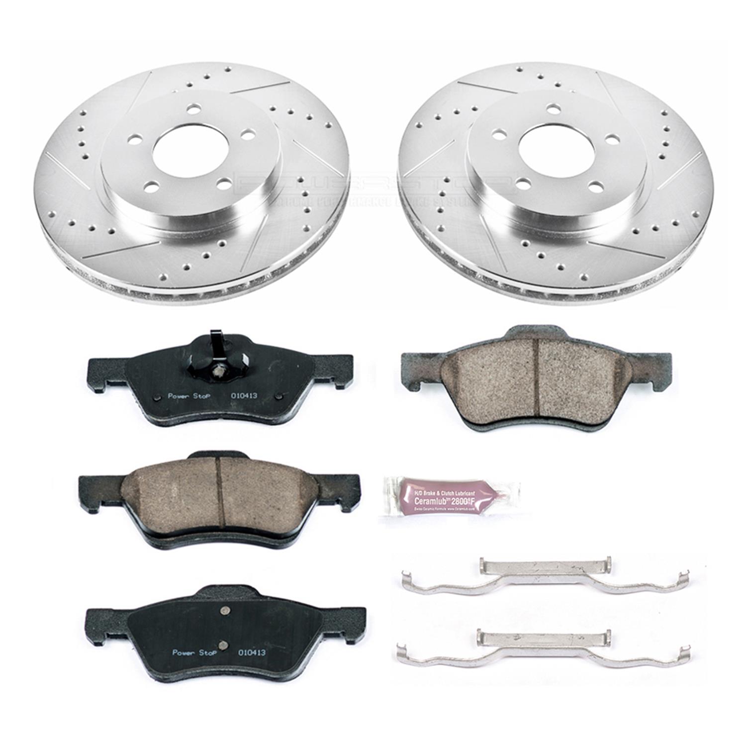 2015 HONDA ACCORD Power Stop K5368 Power Stop Z23 Evolution Sport Brake Upgrade