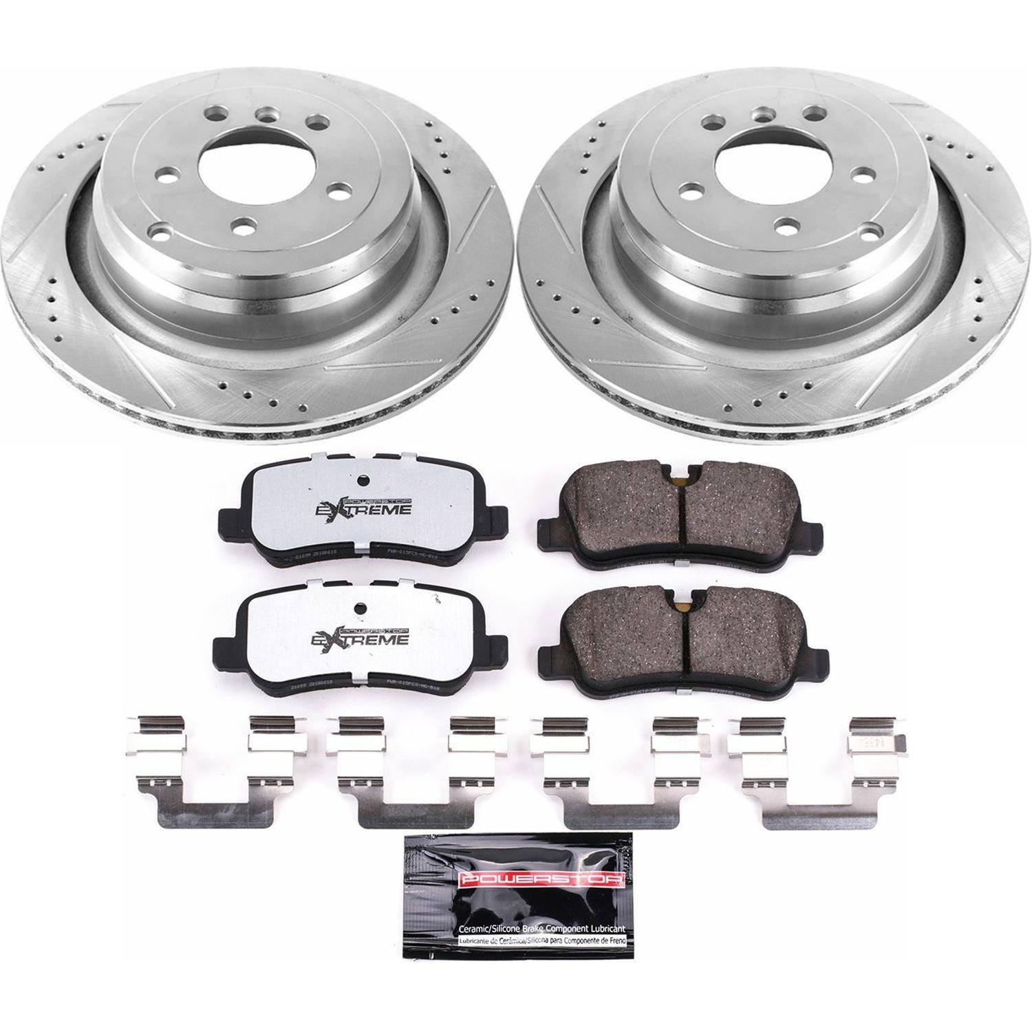 Power Stop 06-09 Land Rover Range Rover Front & Rear Z36 Truck & Tow Brake Kit (1x psbK5624-36, 1x psbK5419-36) thumbnail 4