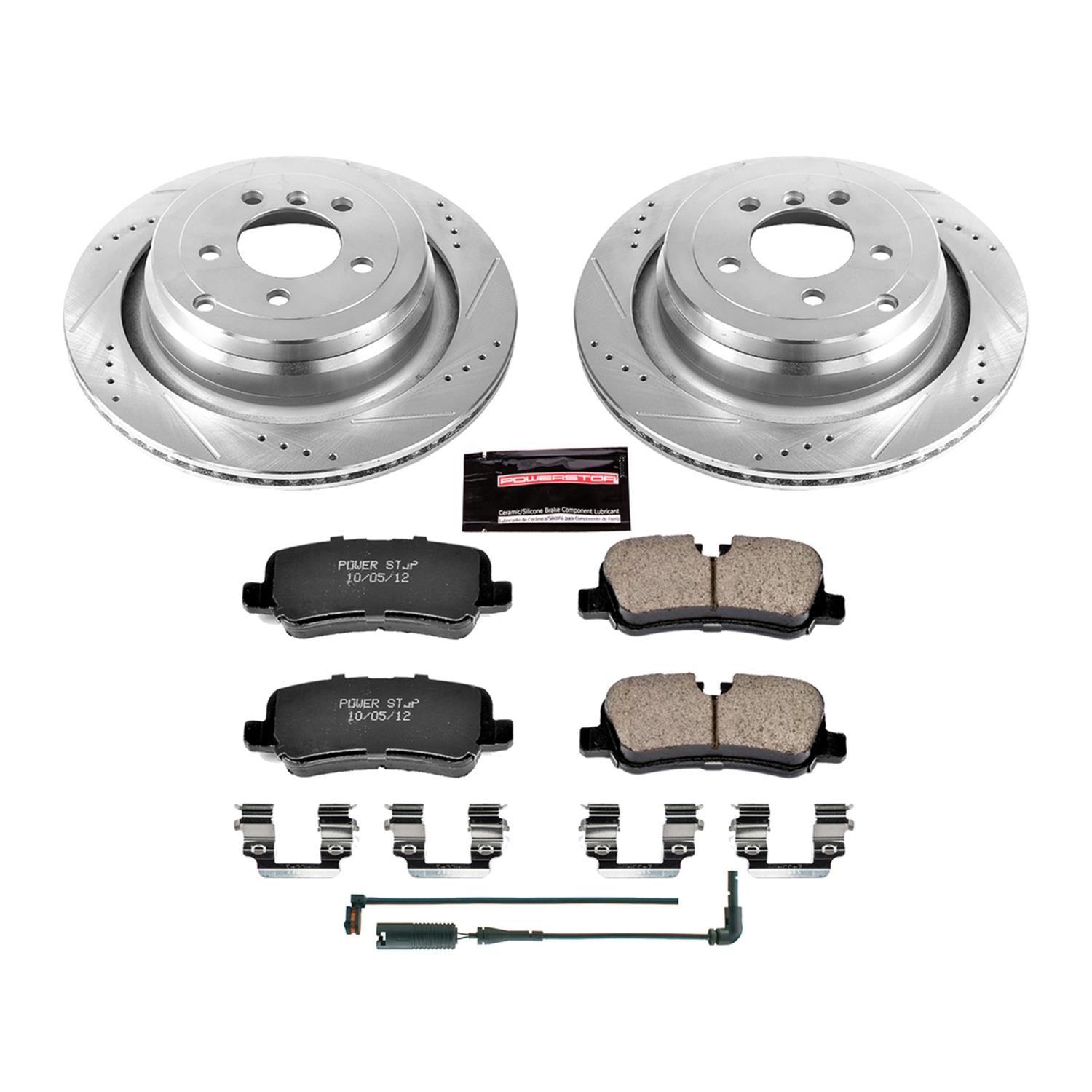 Power Stop 06-09 Land Rover Range Rover Front & Rear Z23 Evolution Sport Brake Kit (1x psbK5424, 1x psbK5624) thumbnail 2